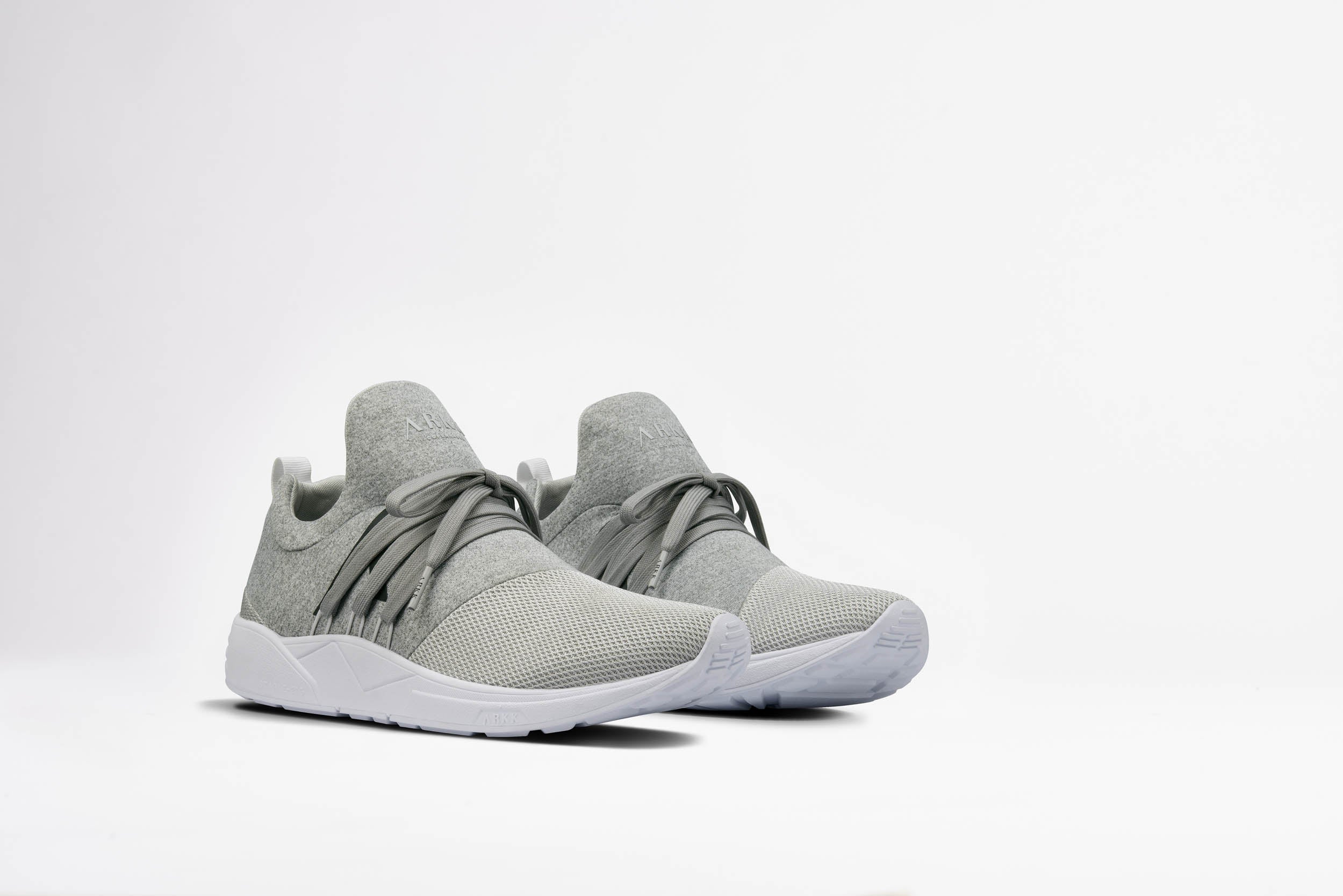 ARKK Collection Raven S-E15 Grey Melange Mesh - Men Raven Light Grey Melange