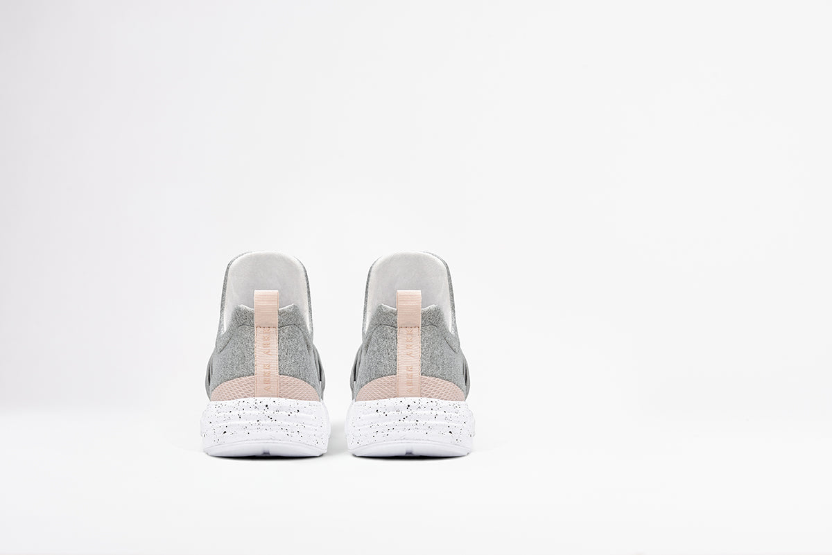 ARKK Collection Raven S-E15 | Grey Melange Soft Pink Spray | Women Raven Light Grey Melange