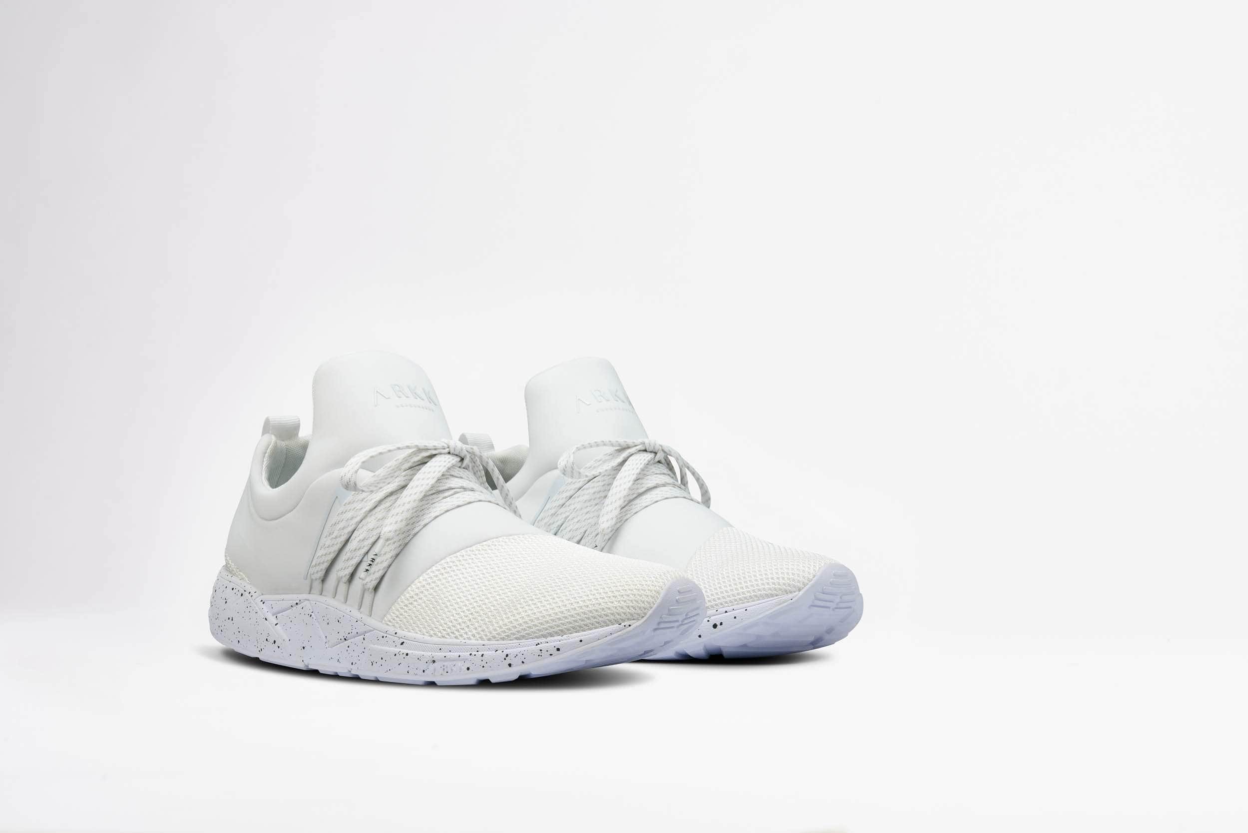 ARKK Collection Raven S-E15 Mesh White Spray  - Men Raven White