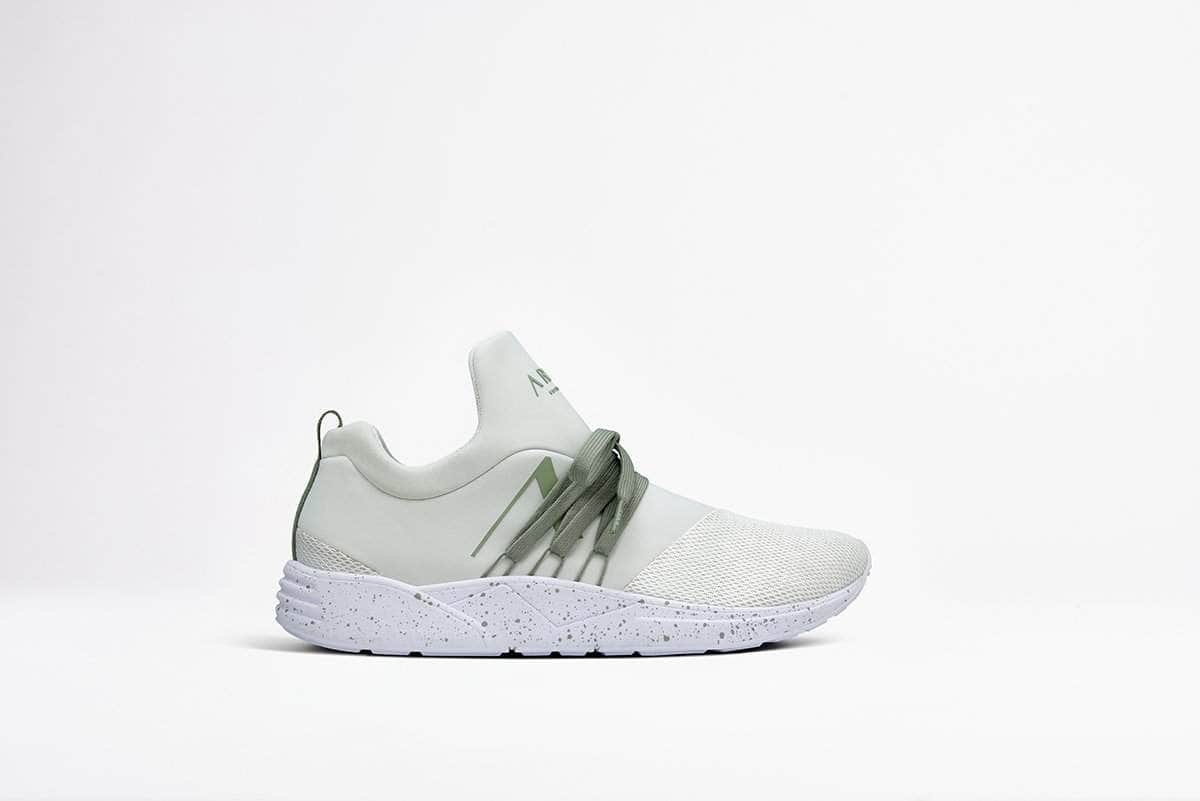 ARKK Collection Raven S-E15 White Granite Green Spray - Men Raven White