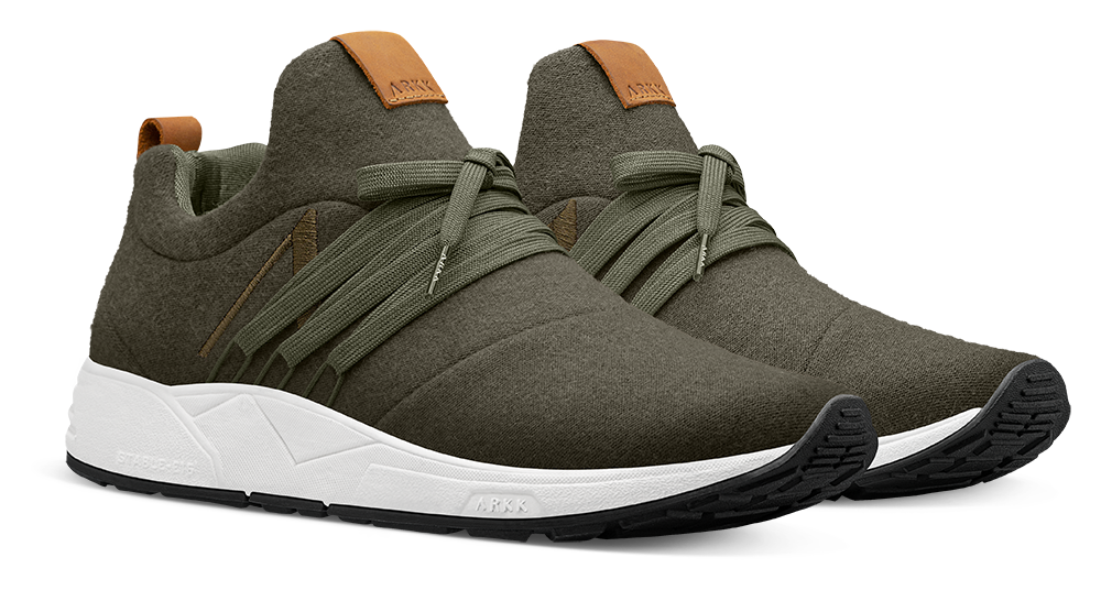 ARKK Collection Raven Wool S-E15 | Dark Army Brown | Men Raven