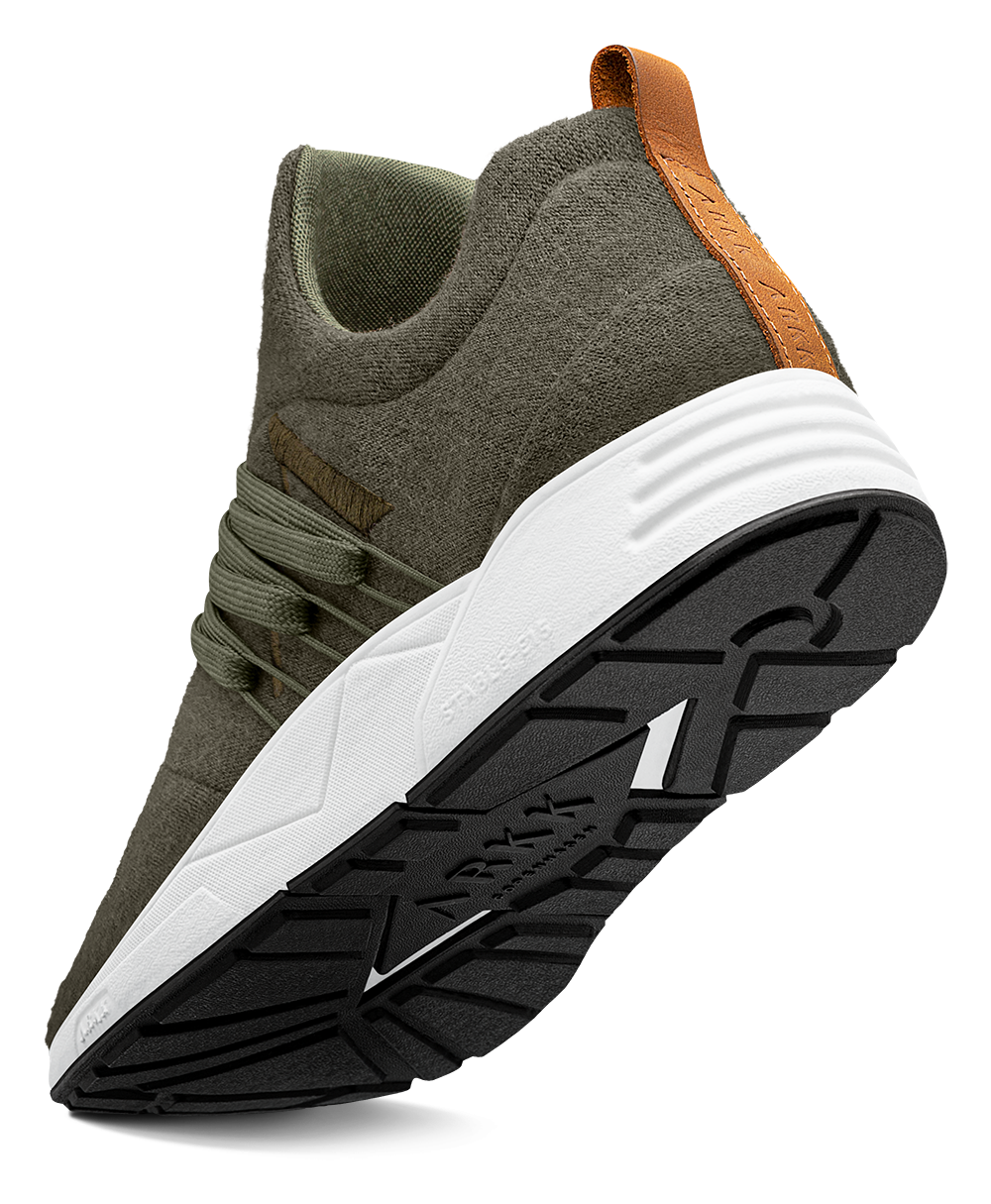 ARKK Collection Raven Wool S-E15 | Dark Army Brown | Men Raven