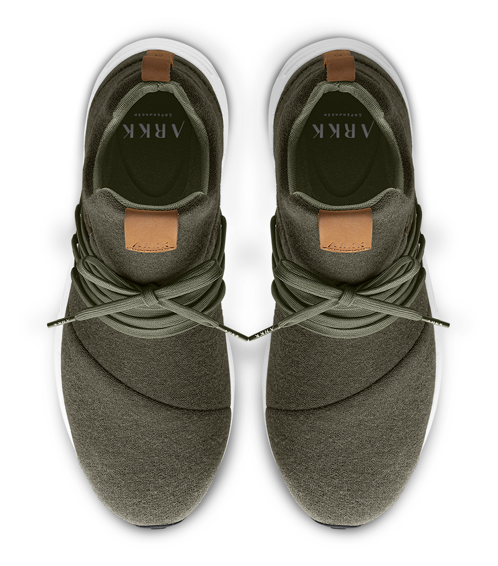 ARKK Collection Raven Wool S-E15 | Dark Army Brown | Women Raven