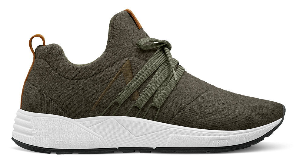 ARKK Collection Raven Wool S-E15 | Dark Army Brown | Women Raven