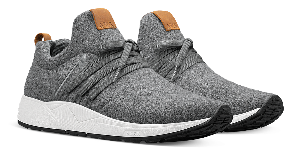 ARKK Collection Raven Wool S-E15 | Dark Grey Brown | Men Raven