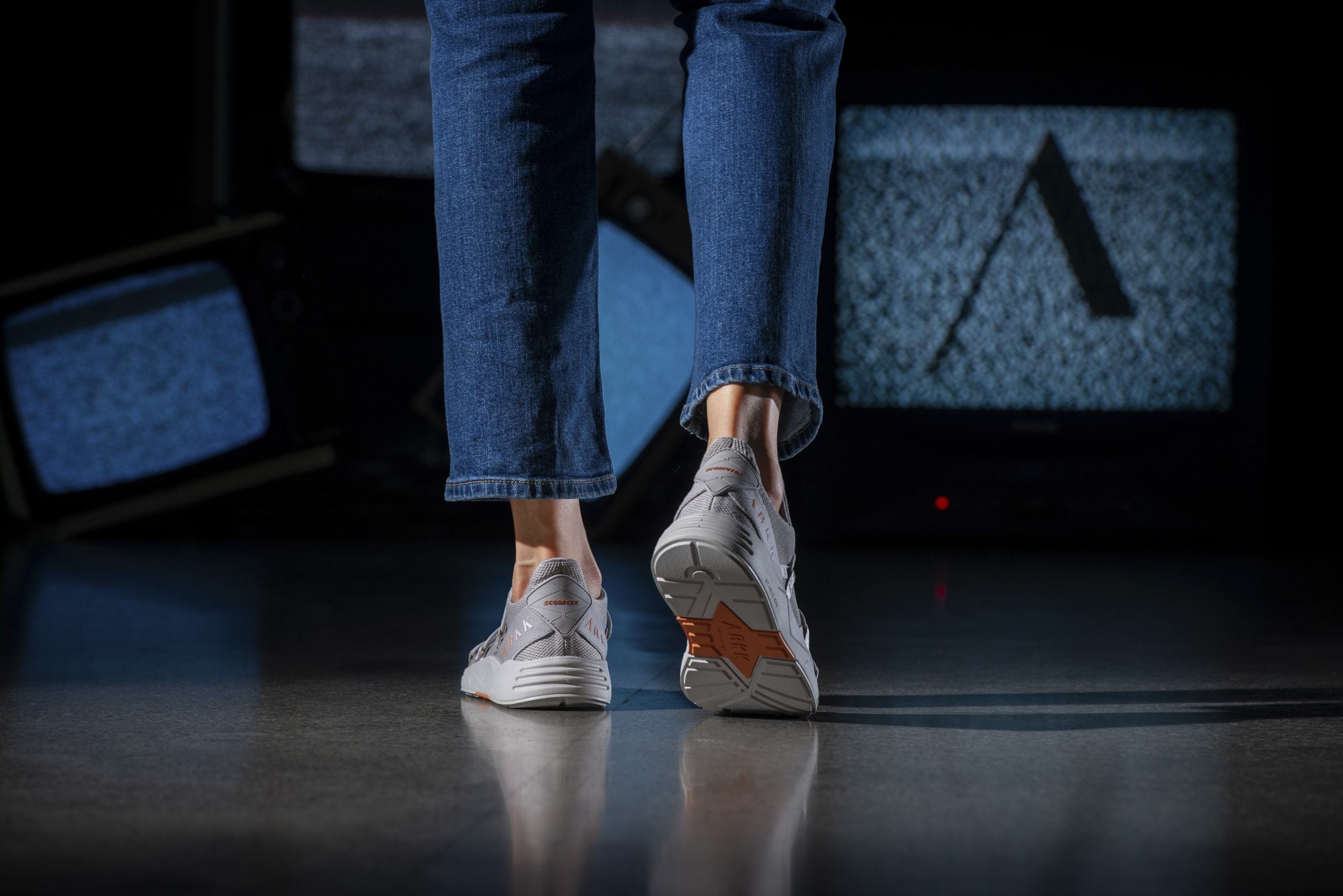 ARKK Copenhagen - Superior Line Scorpitex Mesh S-E15 Silver Gray Light Rust-WOMEN Scorpitex