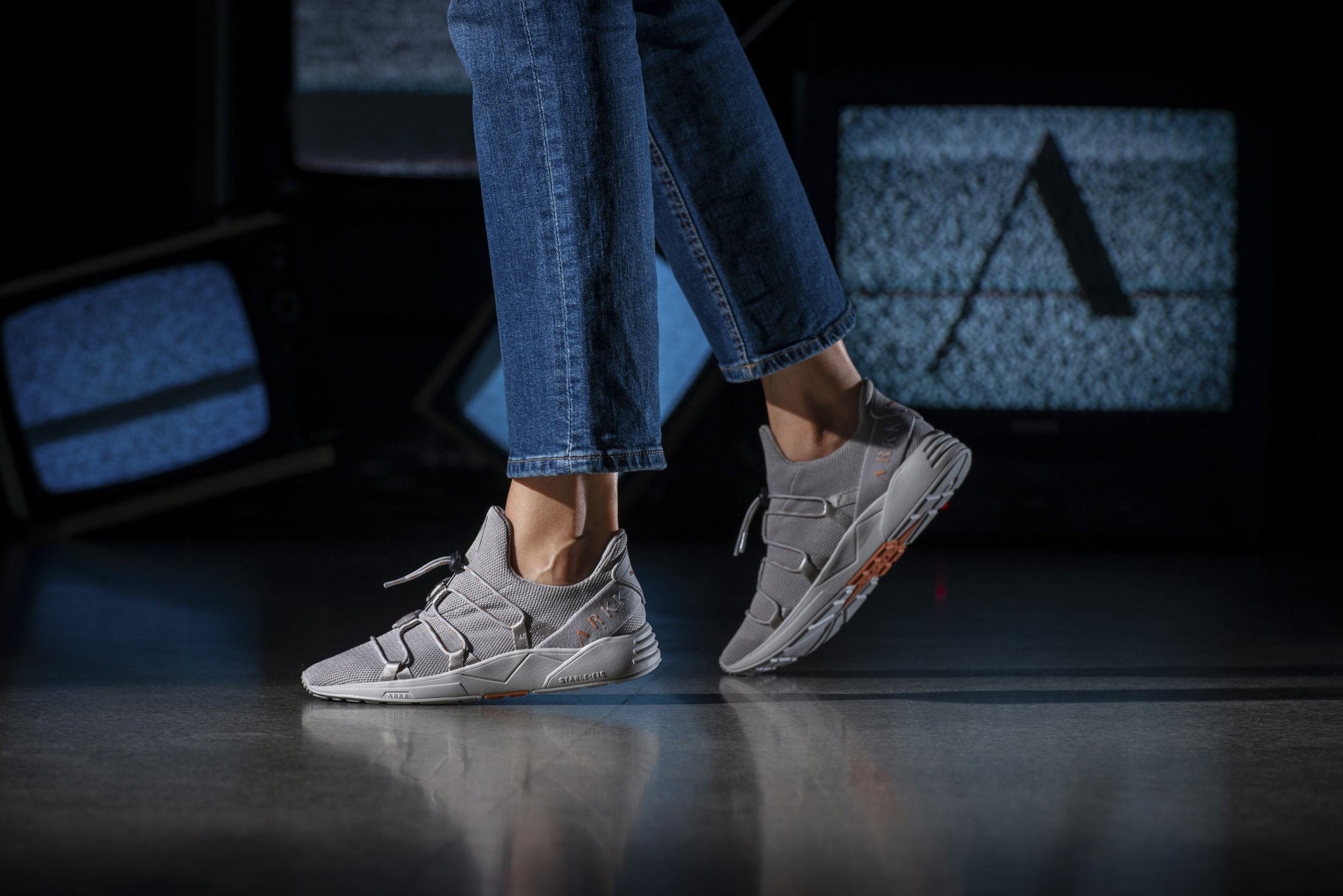 ARKK Copenhagen - Superior Line Scorpitex Mesh S-E15 Silver Gray Light Rust-WOMEN Scorpitex