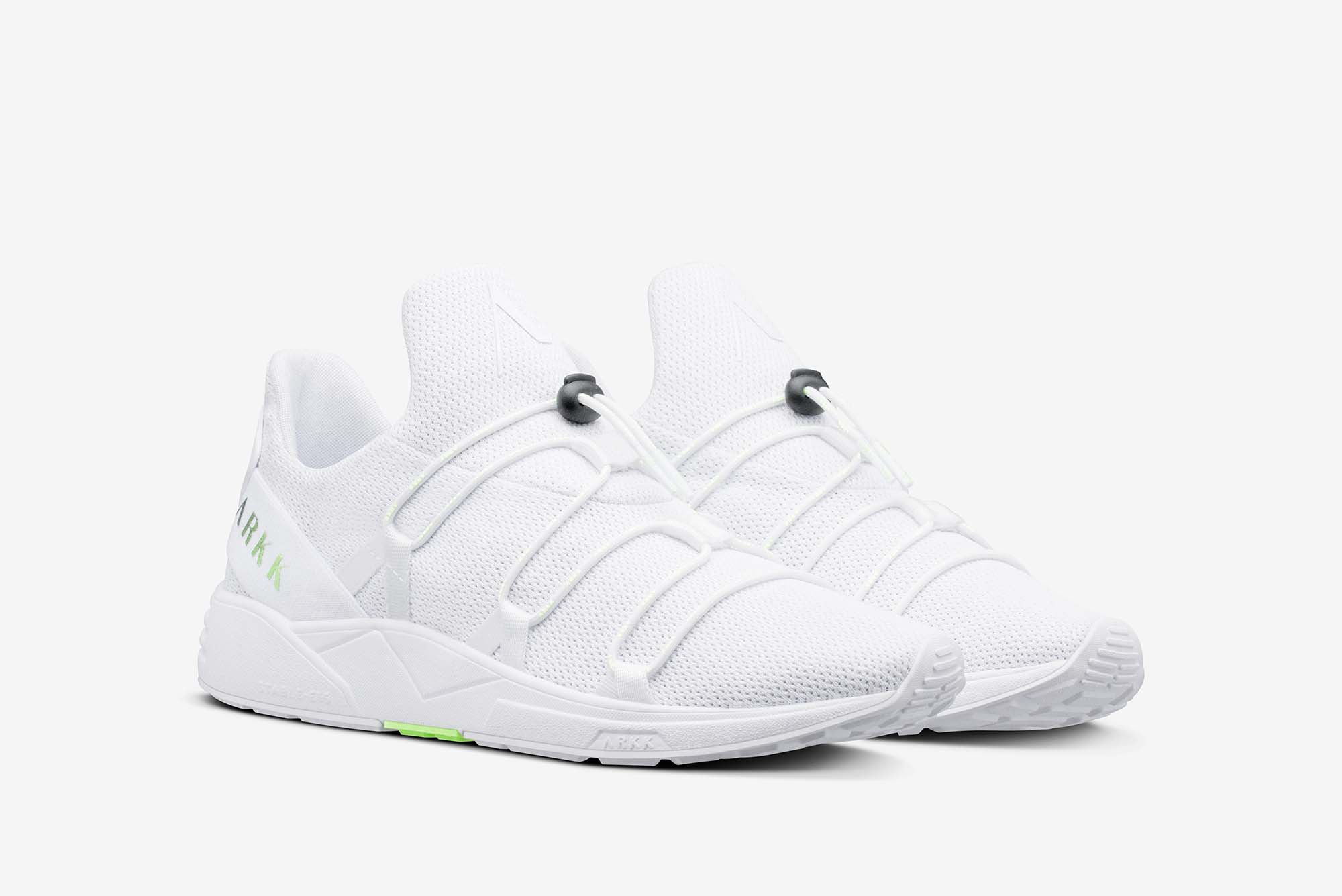 ARKK Collection Scorpitex Mesh S-E15 White Luminious Green-MEN Scorpitex White