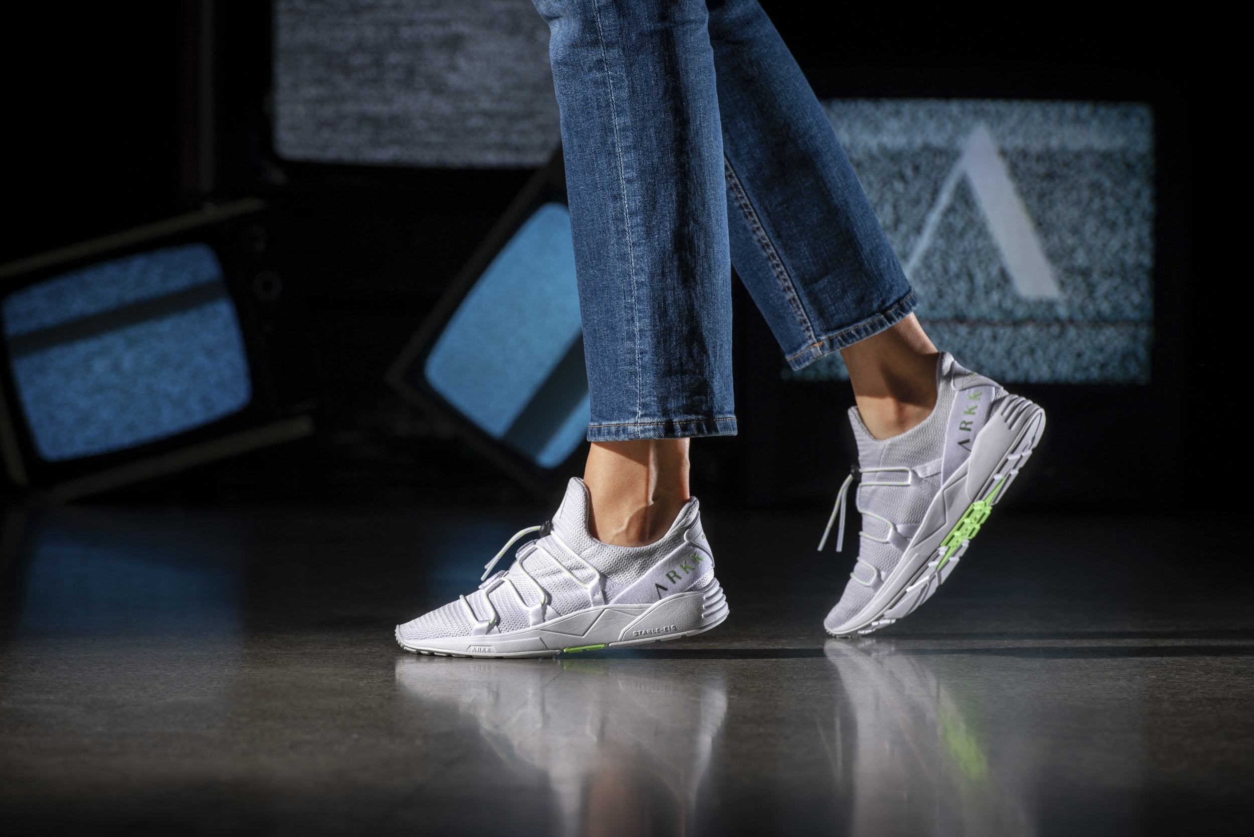 ARKK Copenhagen - Superior Line Scorpitex Mesh S-E15 White Luminious Green-WOMEN Scorpitex White