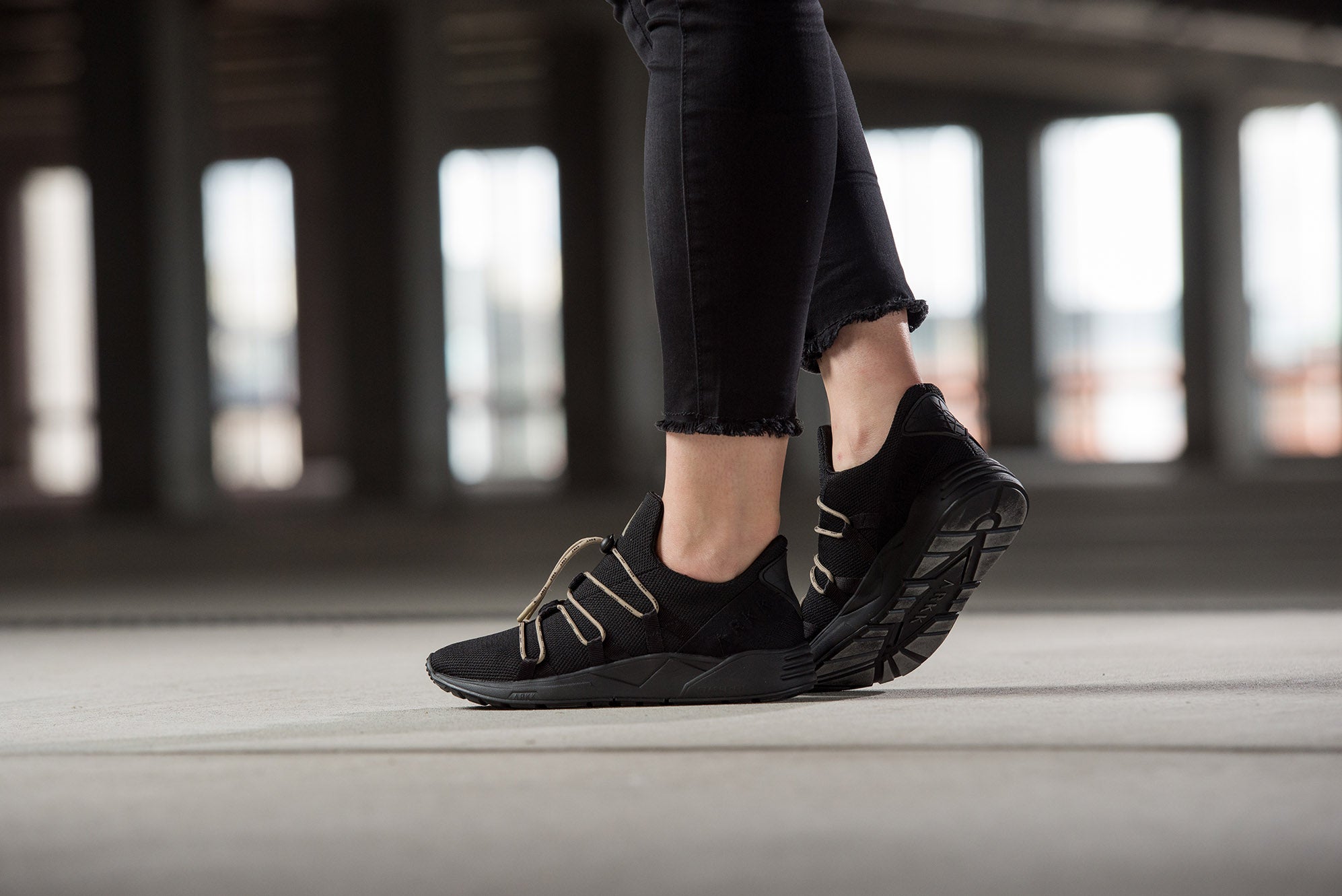 ARKK Collection Scorpitex S-E15 Black Faded Green - Women Scorpitex Black