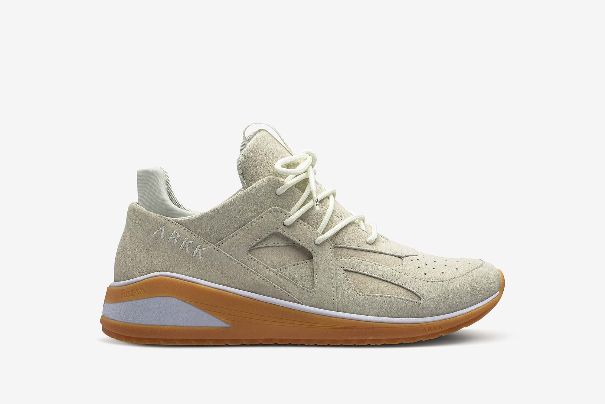ARKK Collection Solianze Suede F-G2 Off White Light Gum - Men Solianze Off White