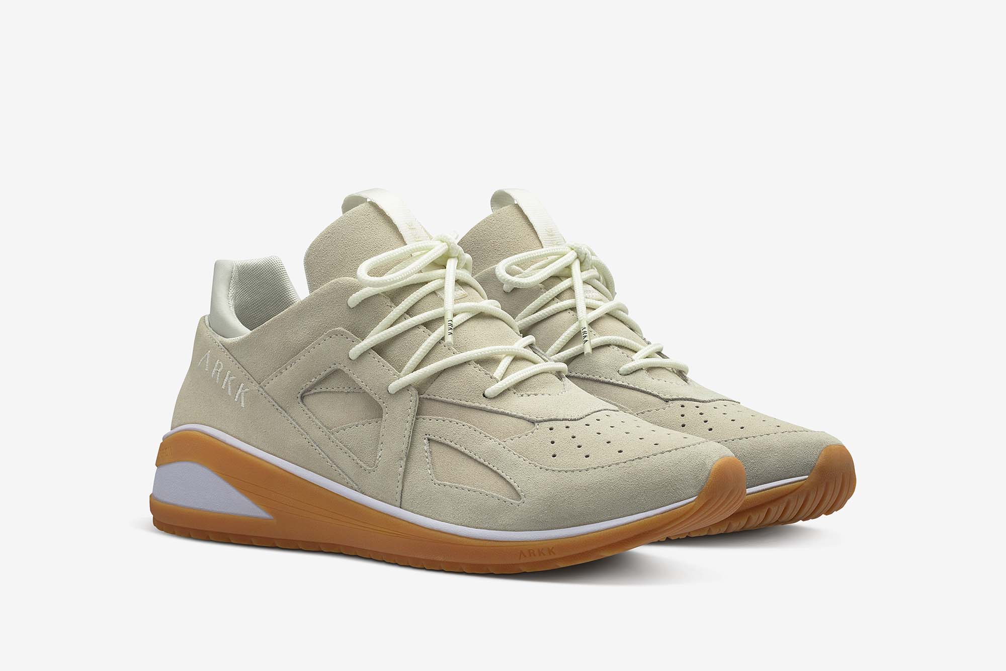 ARKK Copenhagen - Main Line Solianze Suede F-G2 Off White Light Gum - Women Solianze Off White