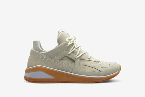 ARKK Collection Solianze Suede F-G2 Off White Light Gum - Women Solianze Off White