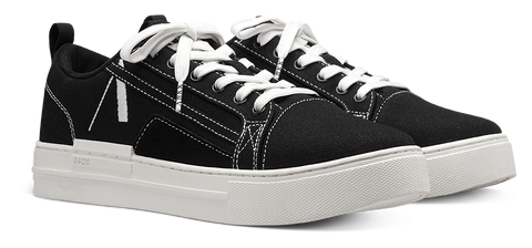ARKK Collection Sommr Canvas PET R-H20 | Black White | Men Sommr