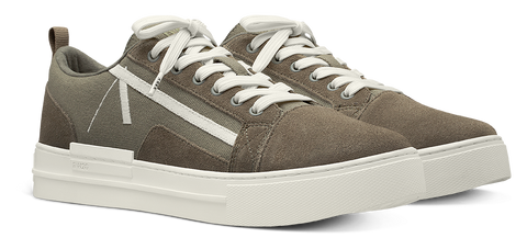 ARKK Collection Sommr Canvas PET Suede R-H20 | Granite Green Marshmallow | Men Sommr
