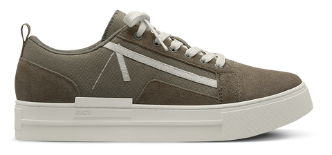 ARKK Collection Sommr Canvas PET Suede R-H20 | Granite Green Marshmallow | Men Sommr