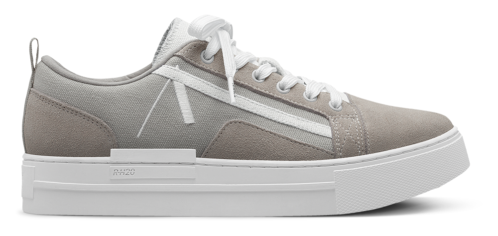 ARKK Collection Sommr Canvas PET Suede R-H20 | Ice Grey White | Women Sommr