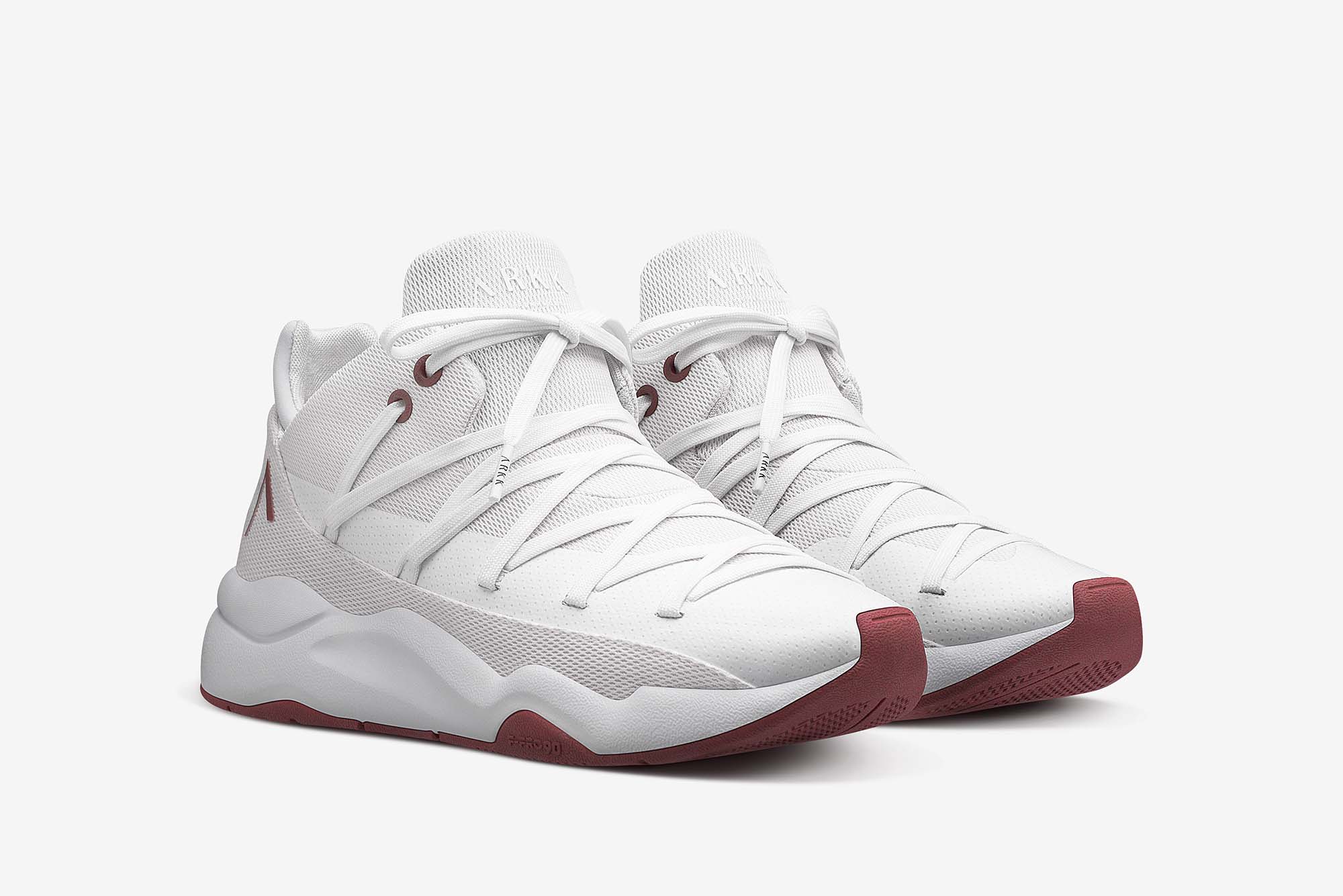 ARKK Collection Spektrm Mesh F-PRO90 White Dark Tomato - Men Spektrm White