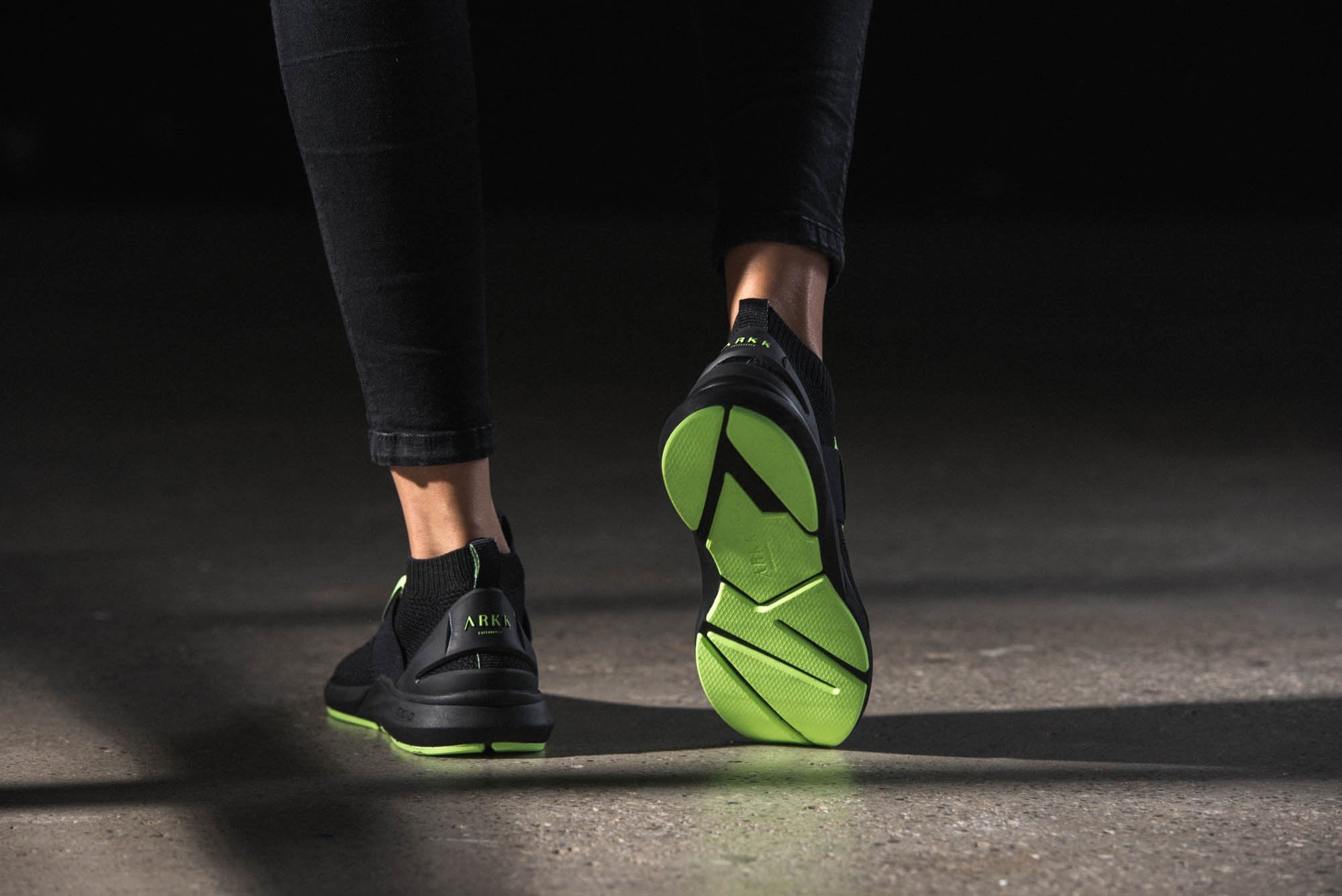 ARKK Copenhagen - Superior Line Spyqon FG 2.0 H-X1 Black Luminous Green - Women Spyqon