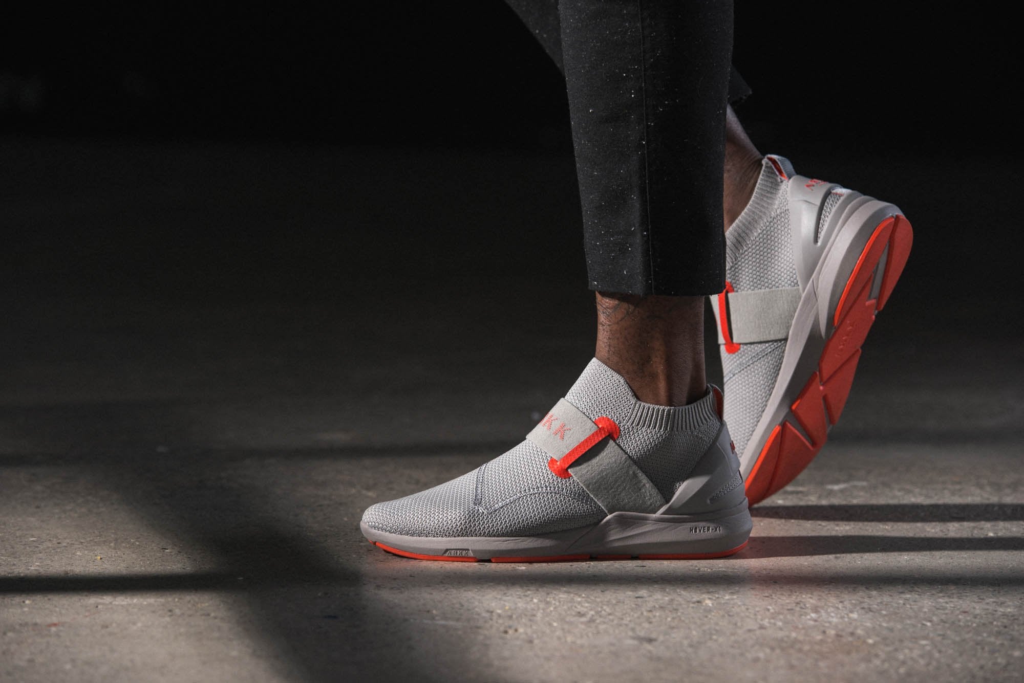 ARKK Copenhagen - Superior Line Spyqon FG 2.0 H-X1 Dove Grey Bright Red - Men Spyqon