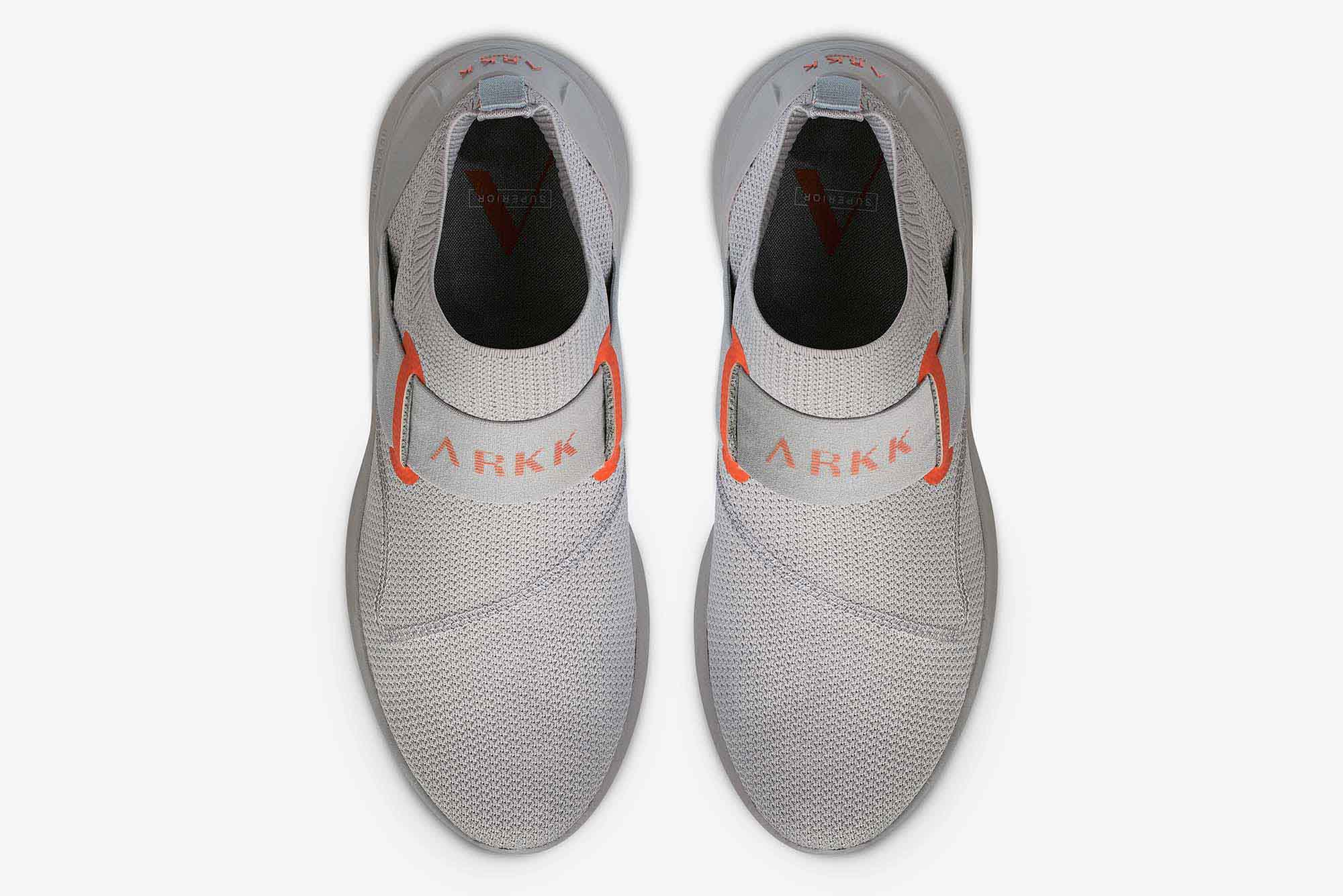 ARKK Collection Spyqon FG 2.0 H-X1 Dove Grey Bright Red - Men Spyqon Grey