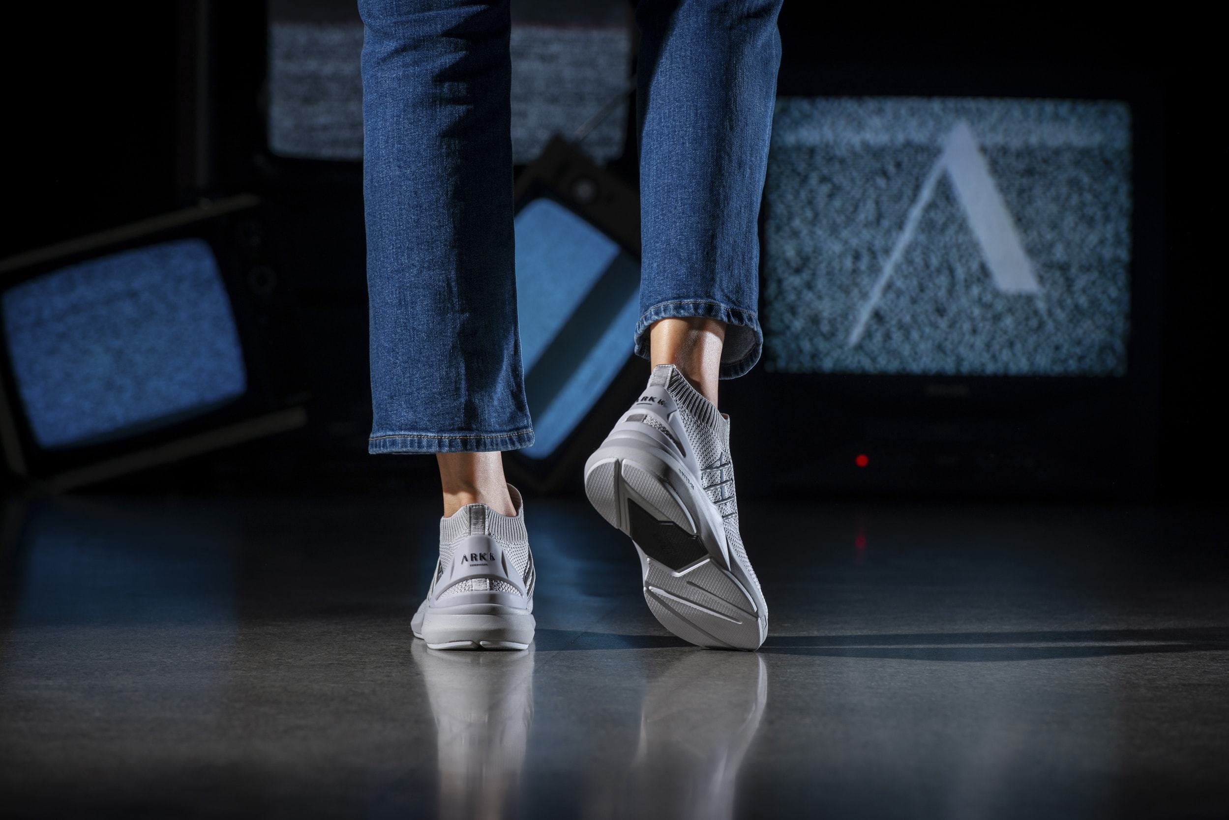 ARKK Copenhagen - Main Line Spyqon FG H-X1 Wind Grey Black - Woman Spyqon Wind Grey