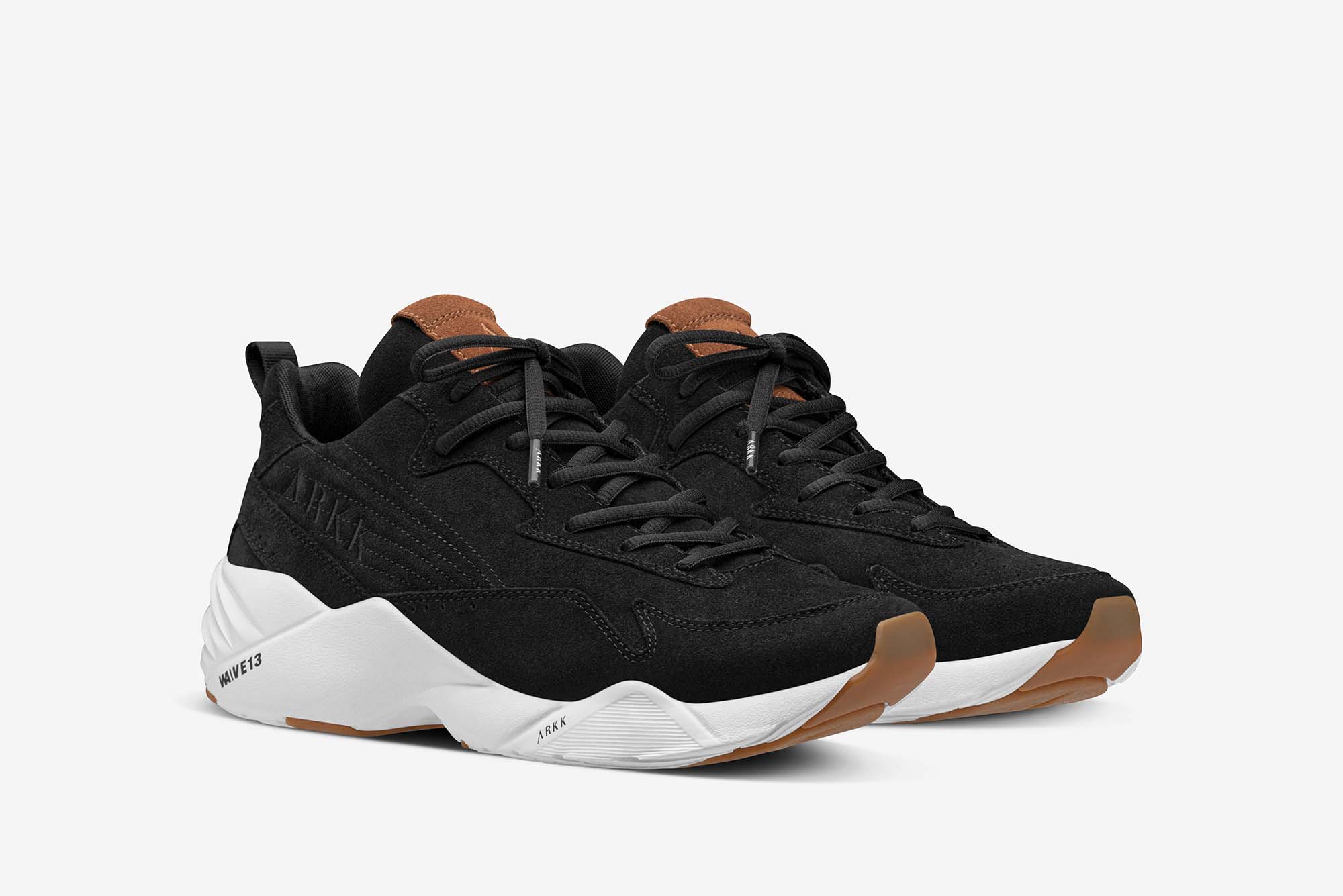 ARKK Collection Tencraft Suede W13 Black Brown Gum - Women Tencraft