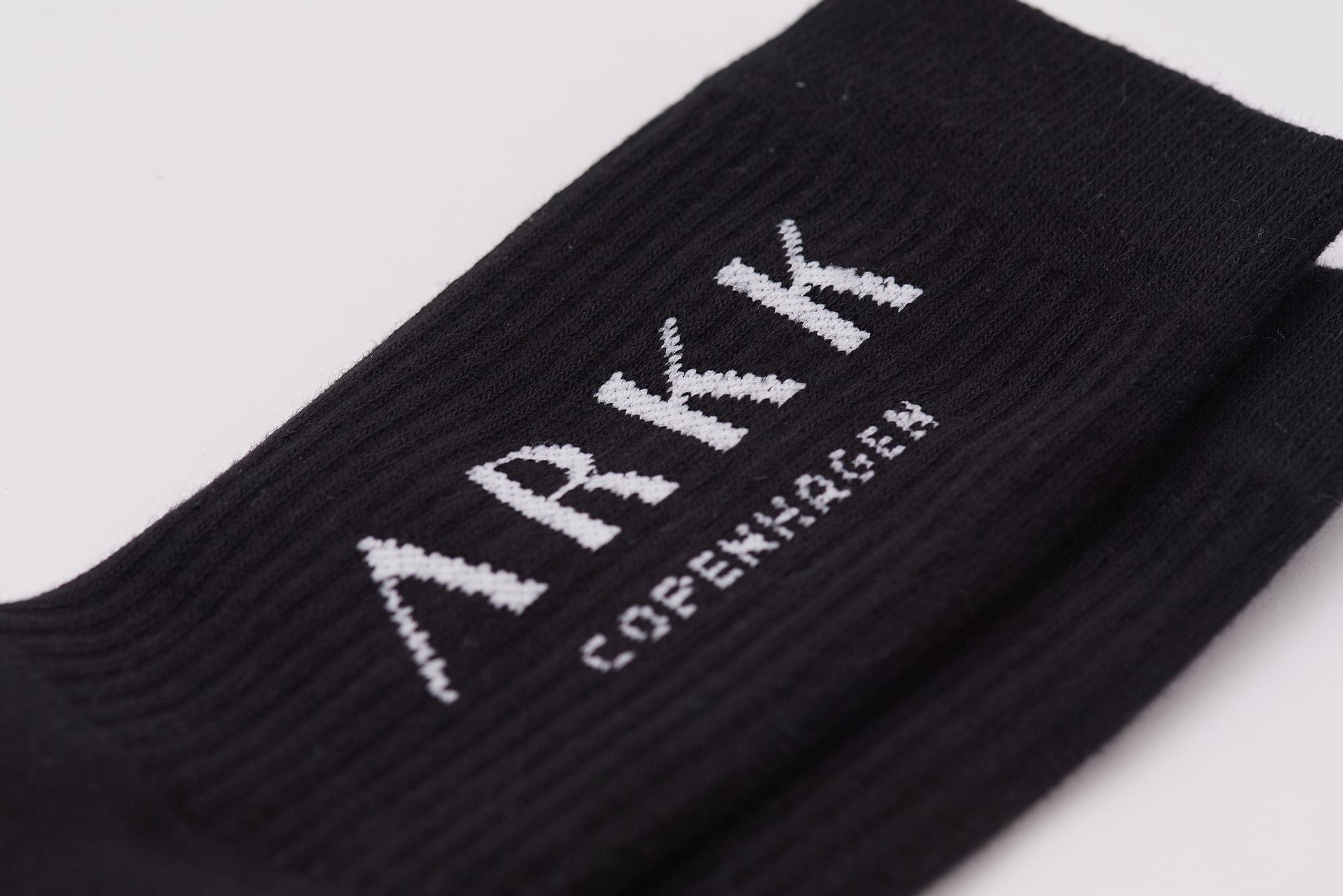 ARKK Accessories The High Sock - Essential Black White The High Sock - Essential Black White