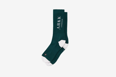 ARKK Accessories The High Sock - Essential Garden Green White The High Sock - Essential