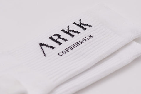 ARKK Accessories The High Sock - Essential White Black The High Sock - Essential White Black