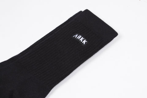 ARKK Accessories The High Sock - Standard Black White - Single Pack Socks