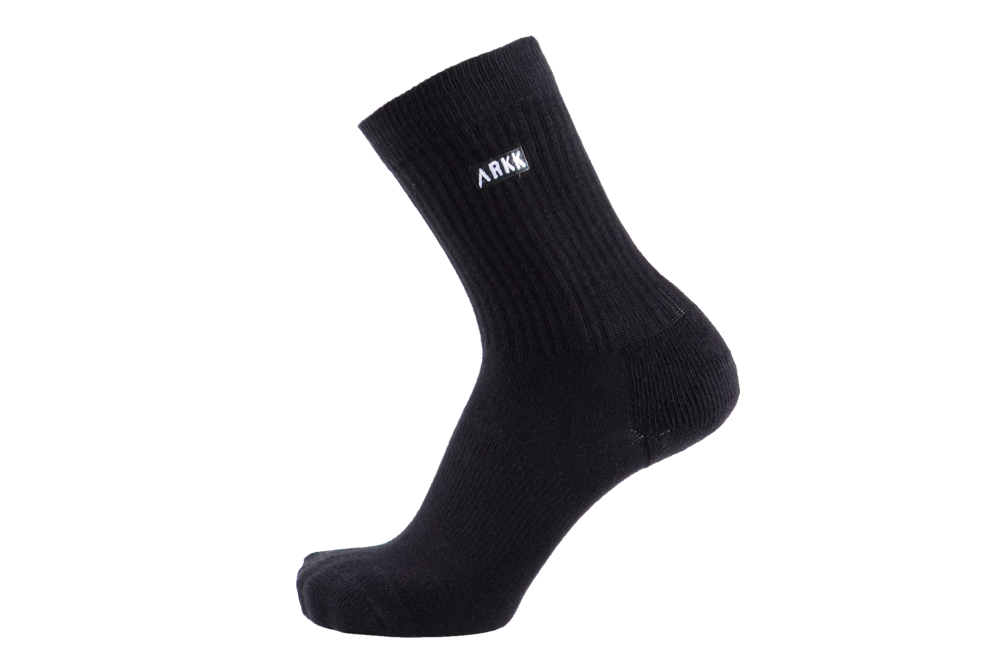 ARKK Accessories The High Sock - Standard Black White - Single Pack Socks