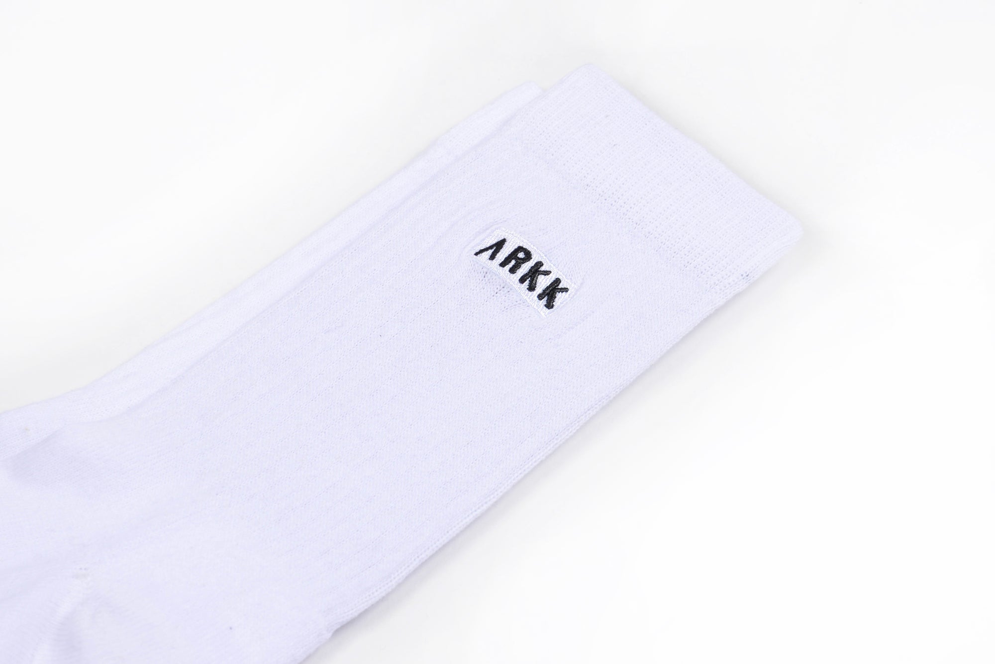 ARKK Accessories The High Sock - Standard White Black - Single Pack Socks