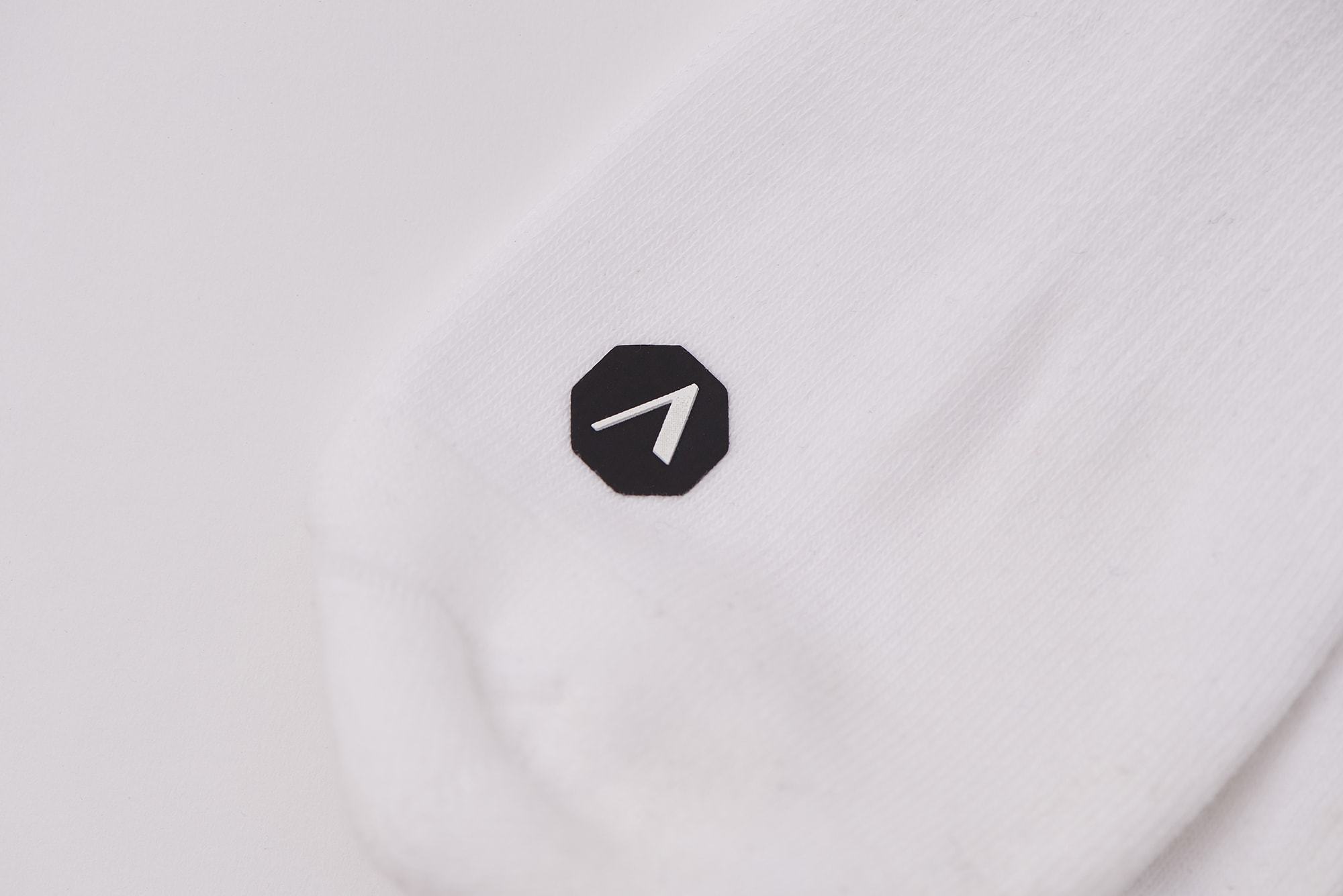 ARKK Accessories The High Sock - Striped White Soft Teal The High Sock - Striped White Soft Teal