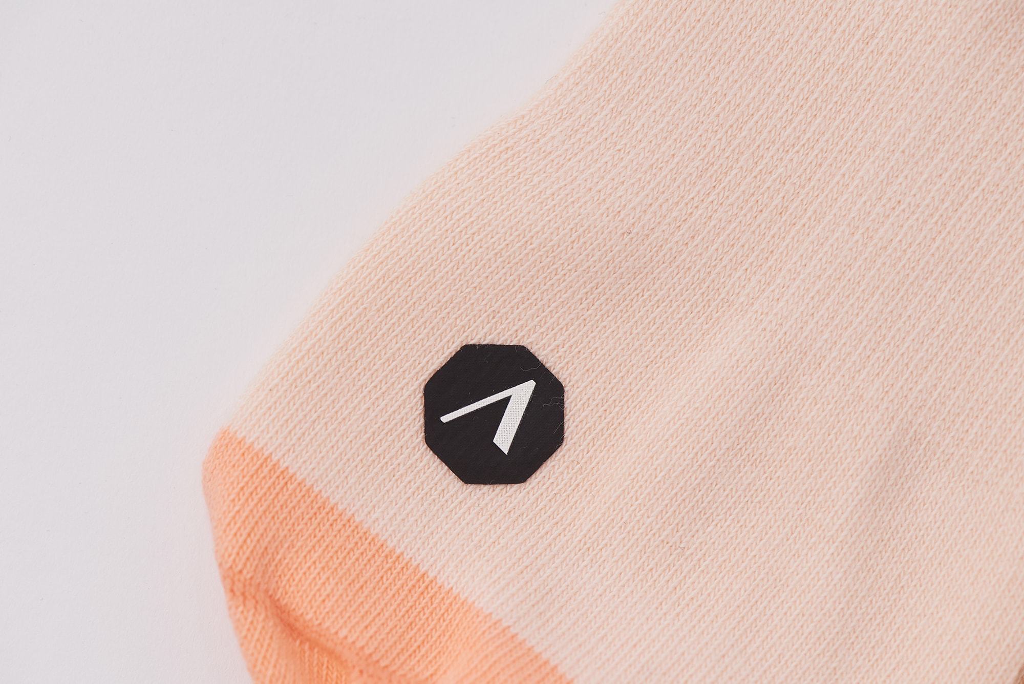 ARKK Accessories The Low Sock Shell Pink Bright Peach The Low Sock Shell Pink Bright Peach