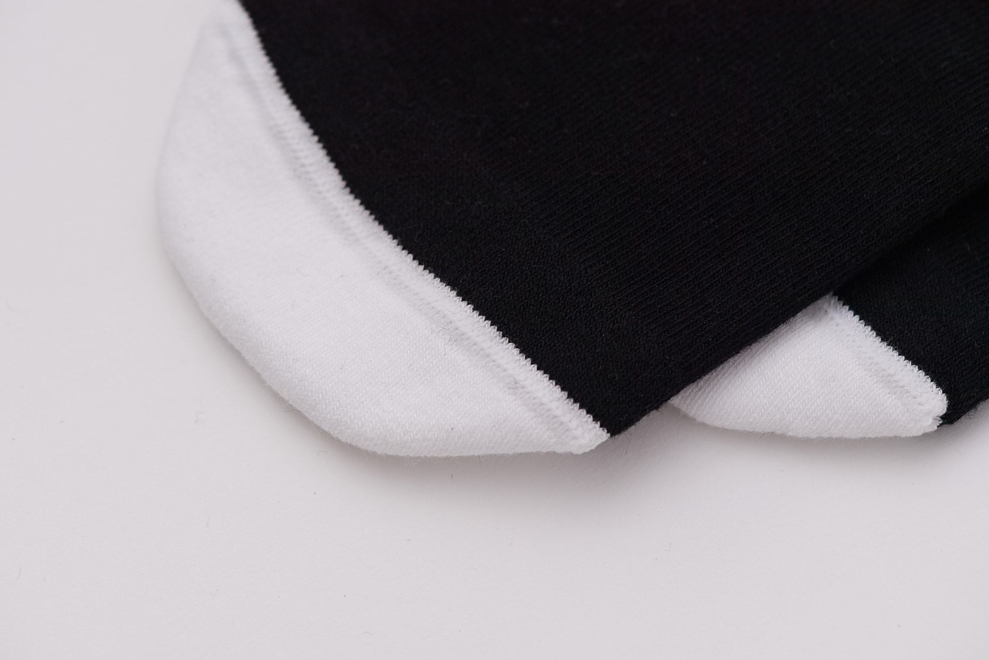 ARKK Accessories The No Show Sock Black White The No Show Sock Black White