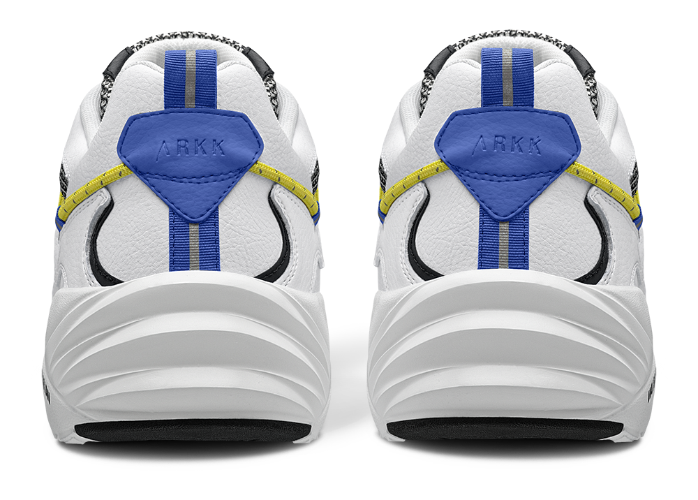 ARKK Collection Tuzon Leather W13 | White Amparo Blue | Men Tuzon