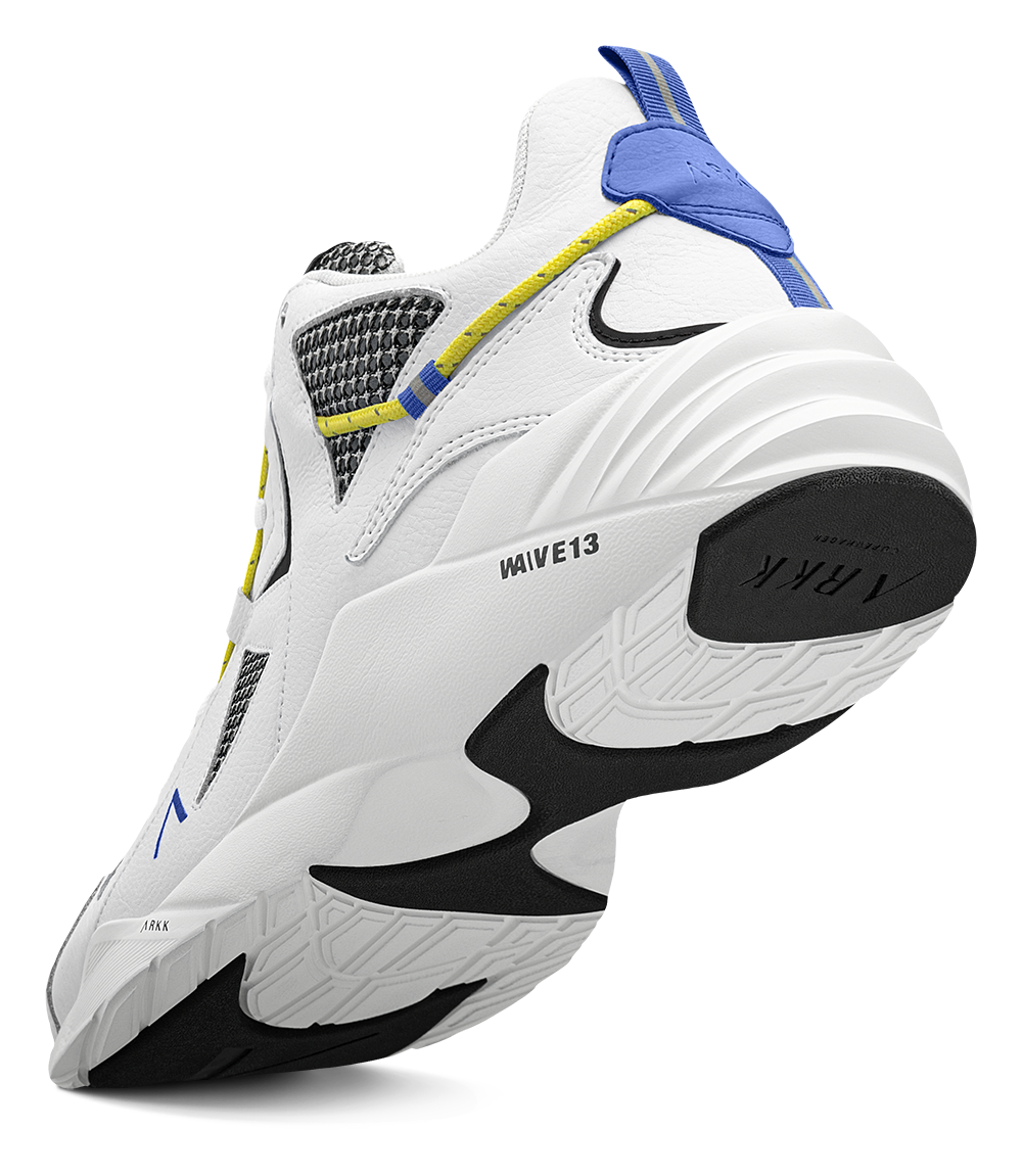 ARKK Collection Tuzon Leather W13 | White Amparo Blue | Women Tuzon