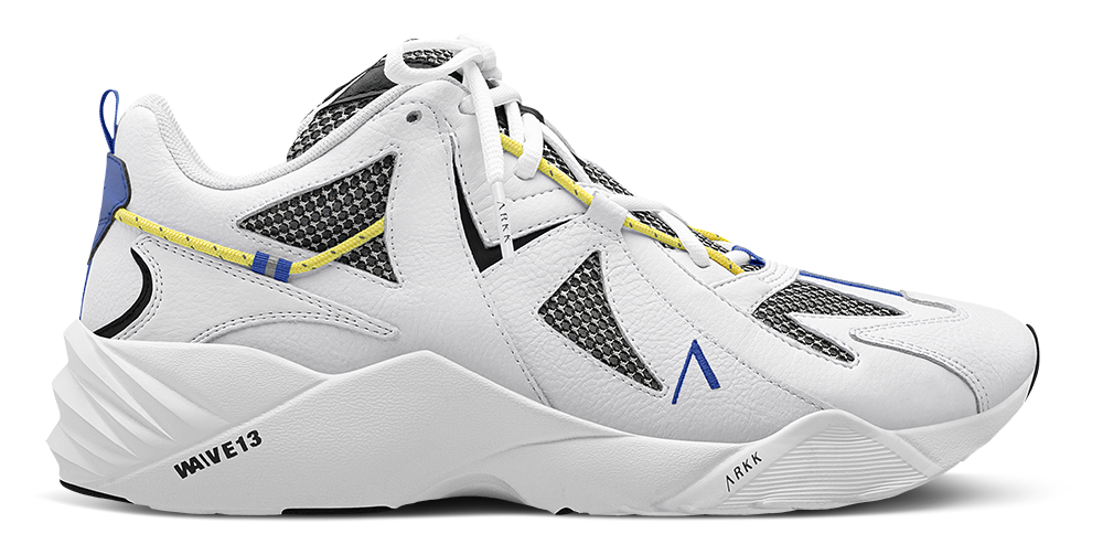 ARKK Collection Tuzon Leather W13 | White Amparo Blue | Women Tuzon