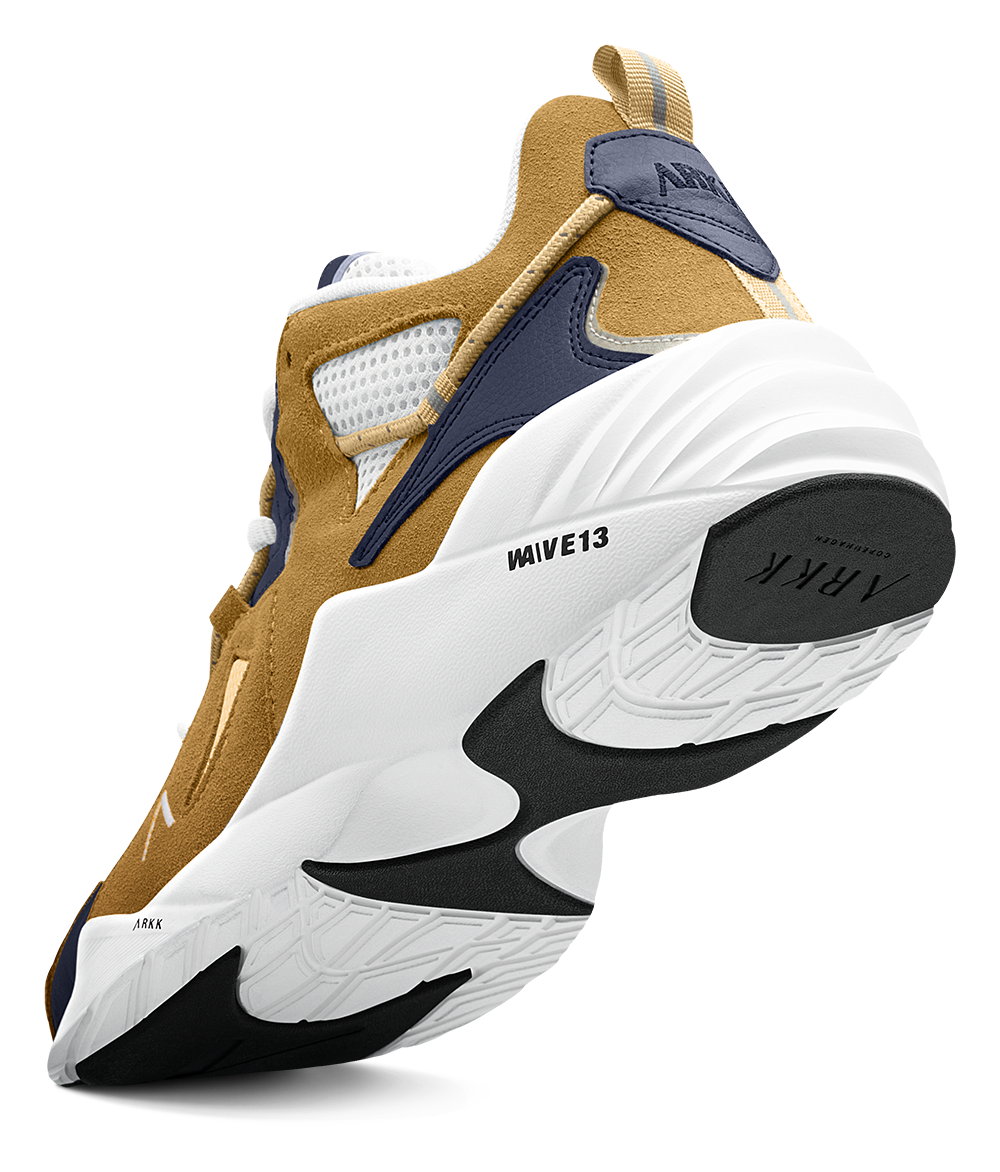 ARKK Collection Tuzon Suede W13 | Honey Mustard Patriot Blue | Women Tuzon