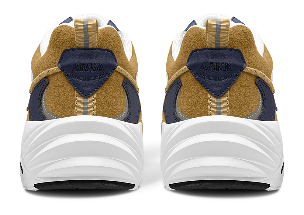 ARKK Collection Tuzon Suede W13 | Honey Mustard Patriot Blue | Women Tuzon