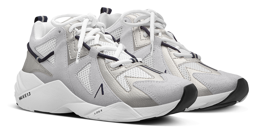 ARKK Collection Tuzon Suede W13 | Silver Dress Blue | Women Tuzon