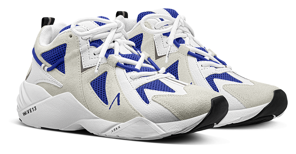 ARKK Collection Tuzon Suede W13 | White Dazzling Blue | Men Tuzon