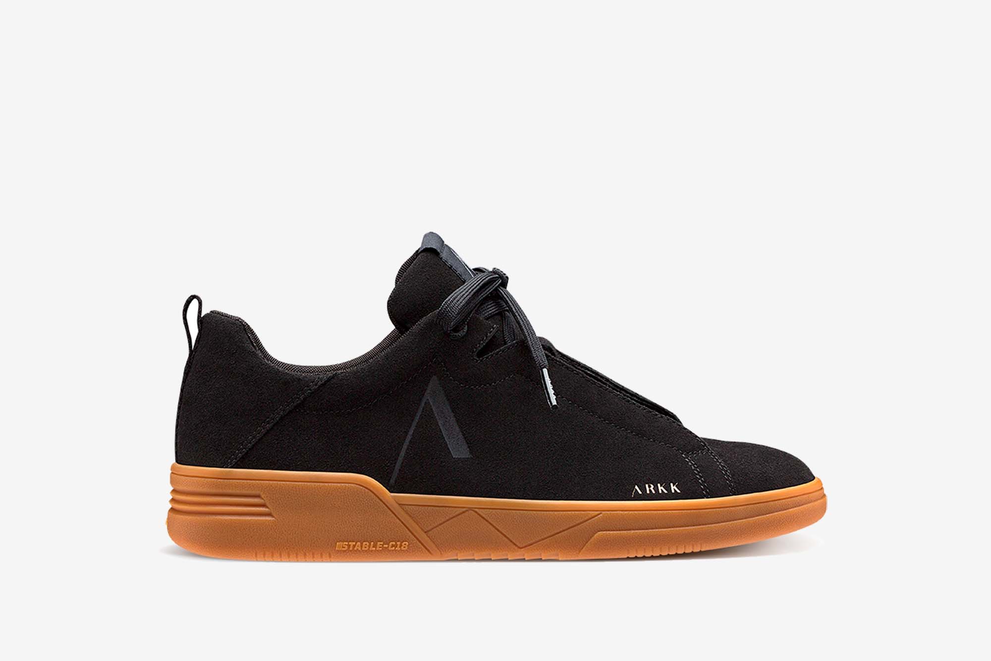 NOS Uniklass Suede S-C18 Black Gum - Men Uniklass Black Gum