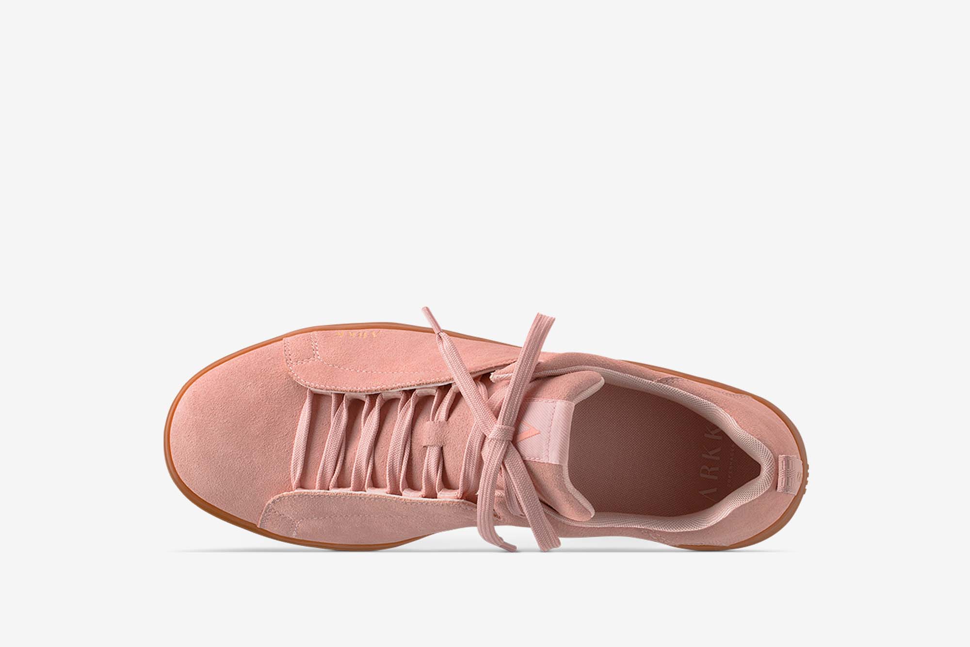NOS Uniklass Suede S-C18 Shell Pink Gum - Women Uniklass Shell Pink Gum