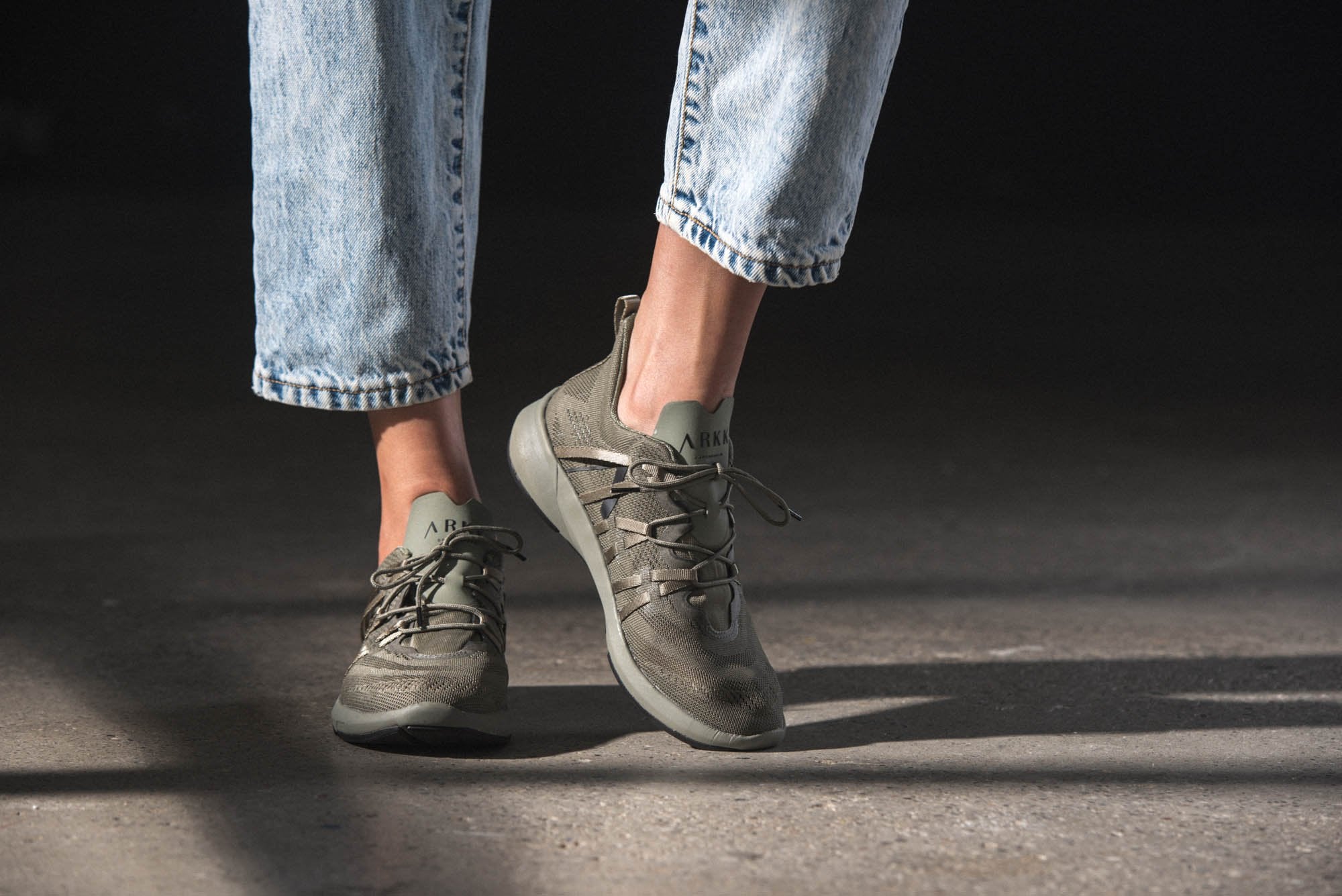 ARKK Copenhagen - Essential Line Velcalite CM H-X1 Army Black - Women Velcalite