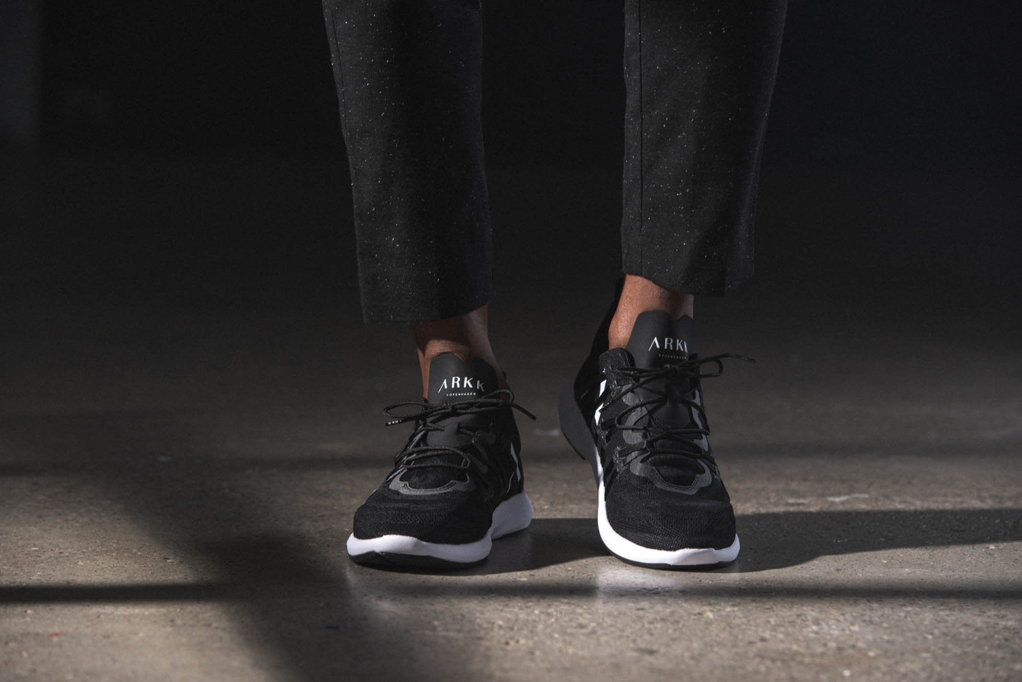 ARKK Copenhagen - Essential Line Velcalite CM H-X1 Black White - Men Velcalite