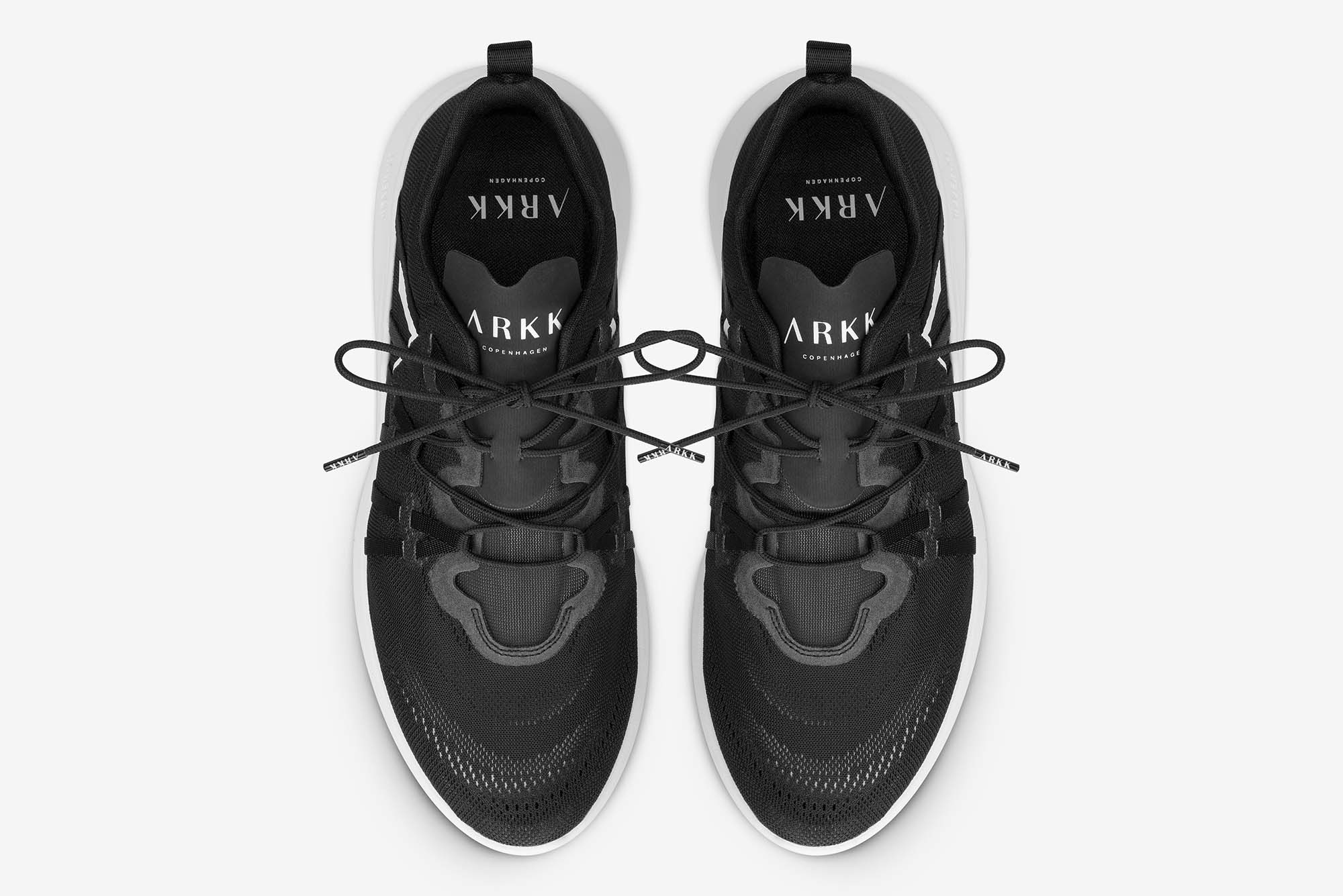 ARKK Collection Velcalite CM H-X1 Black White - Men Velcalite Black