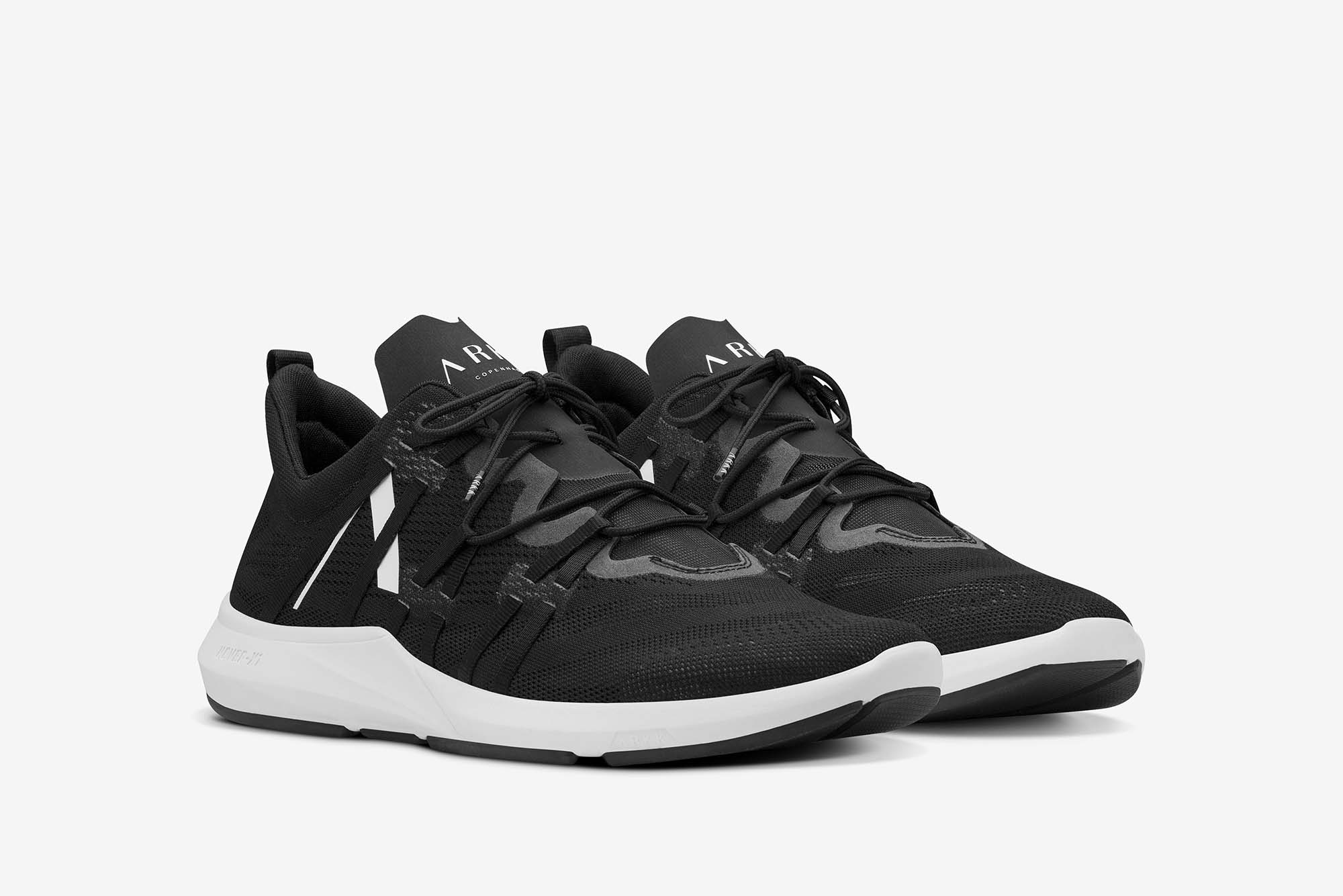 ARKK Collection Velcalite CM H-X1 Black White - Women Velcalite Black
