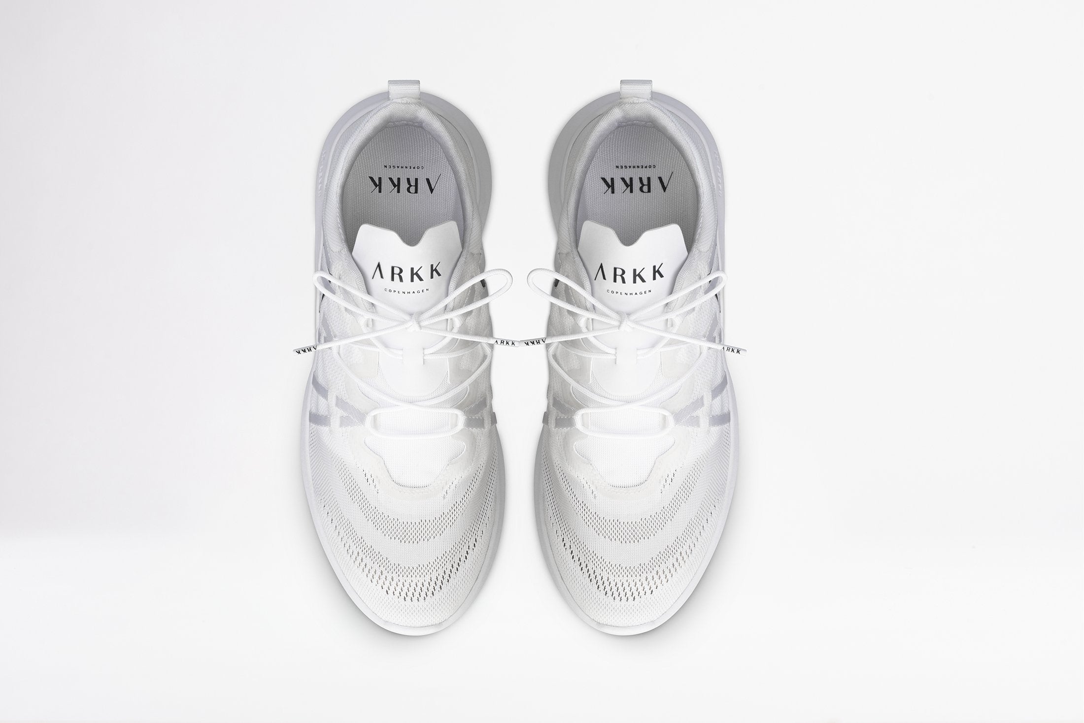 ARKK Copenhagen - Essential Line Velcalite CM H-X1 White Black - Men Velcalite